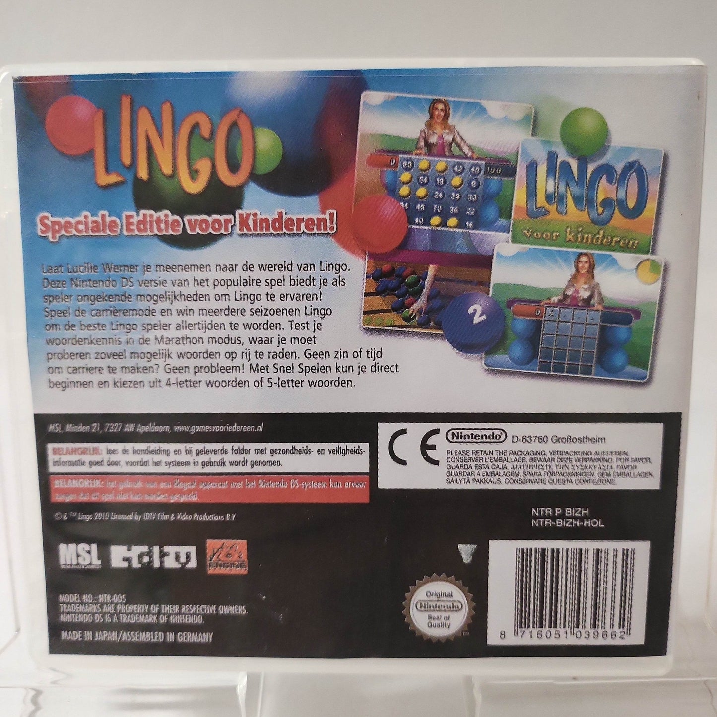 Lingo voor Kinderen (Copy Cover) Nintendo DS - Feniks Gameshop