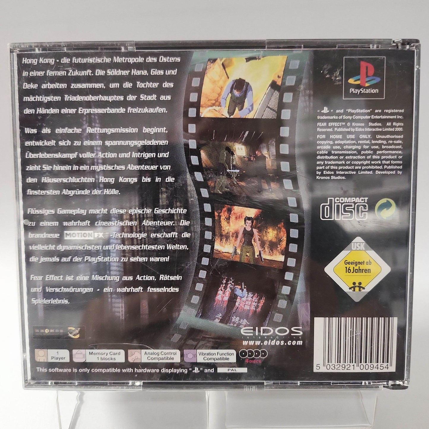 Fear Effect Playstation 1 - Feniks Gameshop