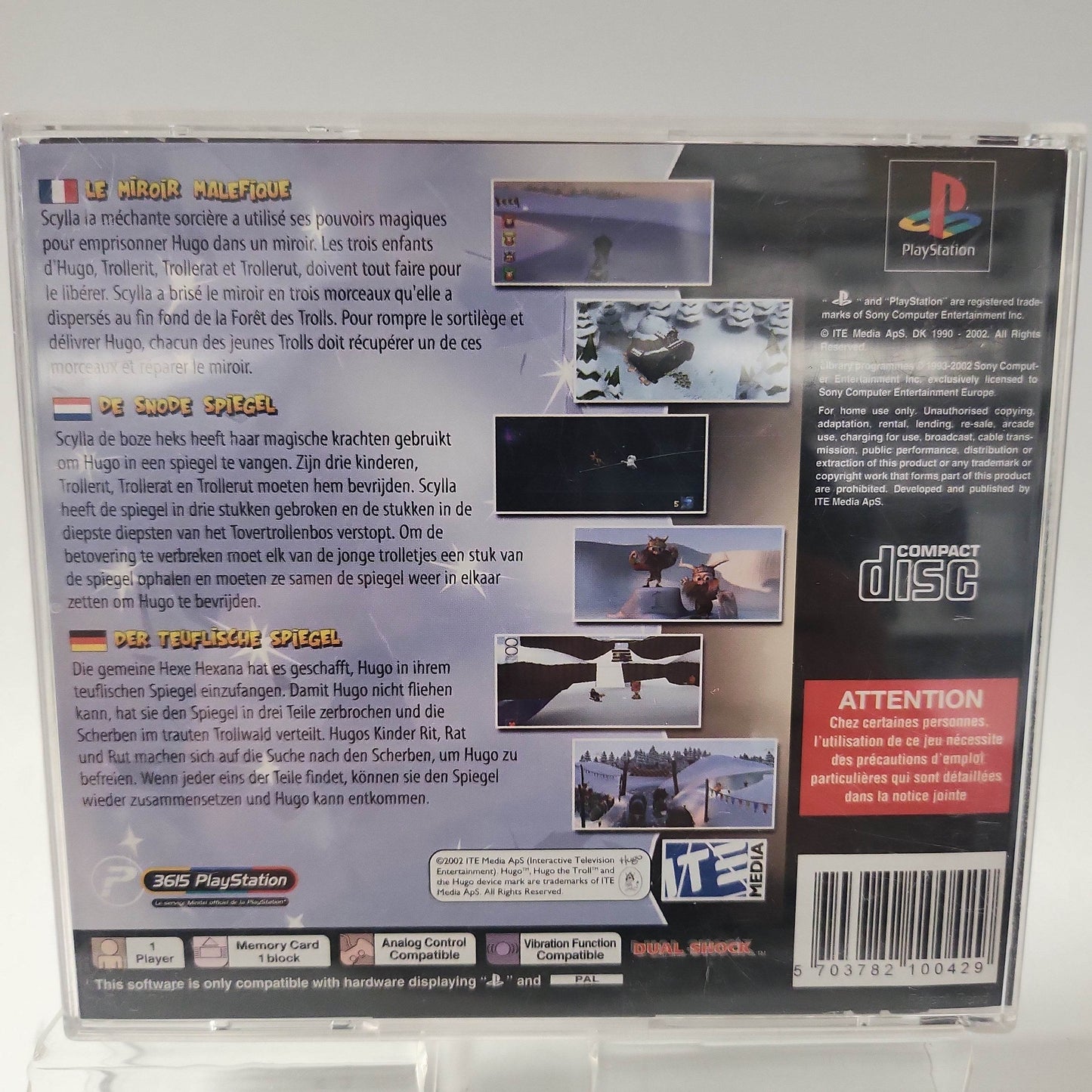 Hugo - the Evil Mirror Playstation 1 - Feniks Gameshop