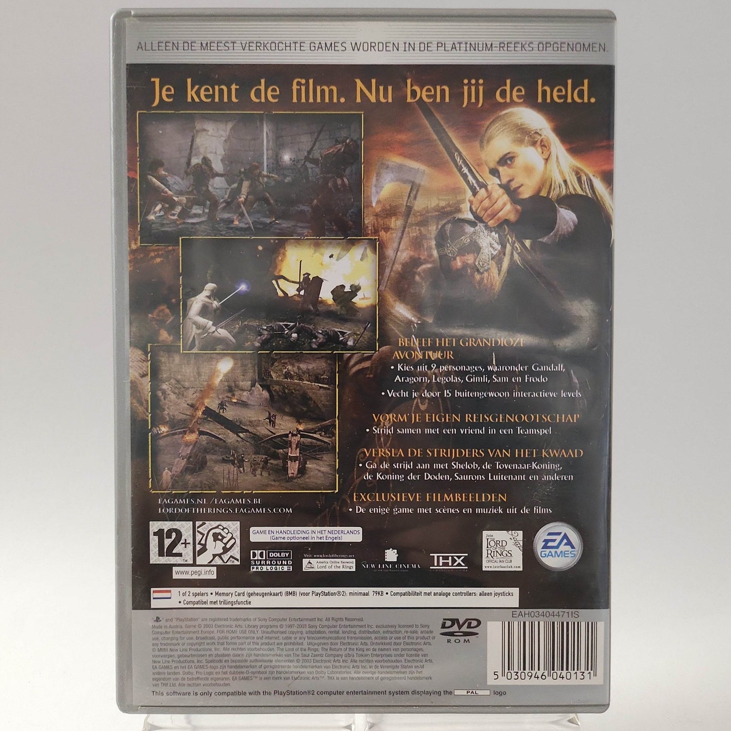Lord of the Rings the Return of the King Platinum PS2 - Feniks Gameshop