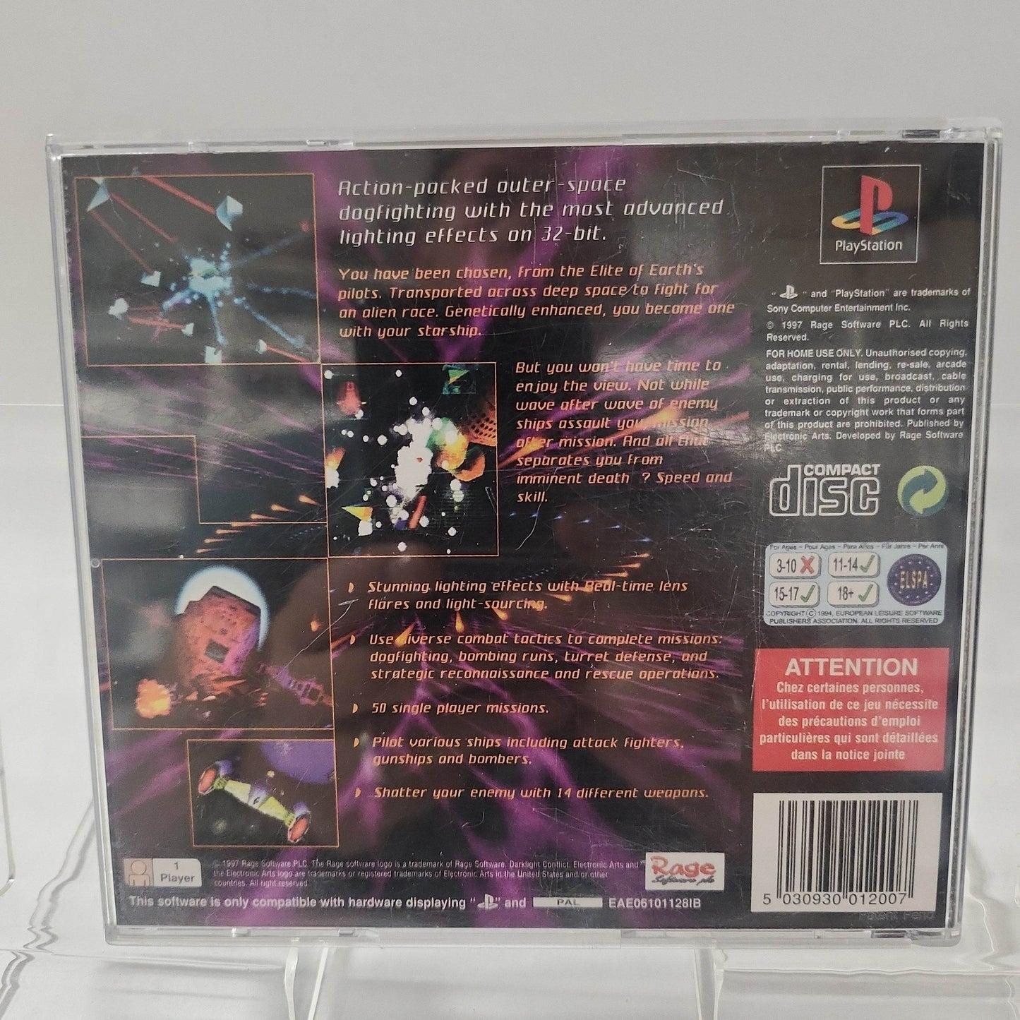 Darklight Conflict (No Book) Playstation 1 - Feniks Gameshop