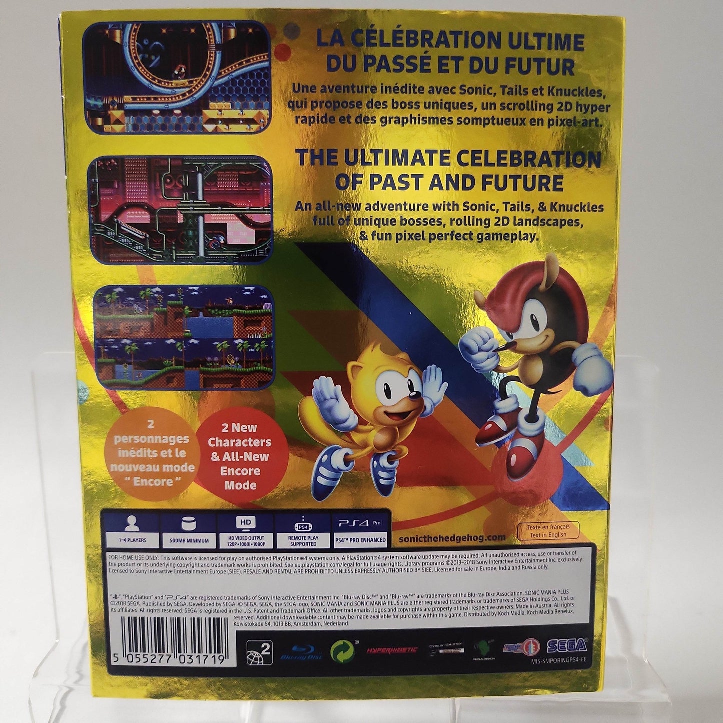 Sonic Mania Plus + Slipcover Playstation 4 - Feniks Gameshop