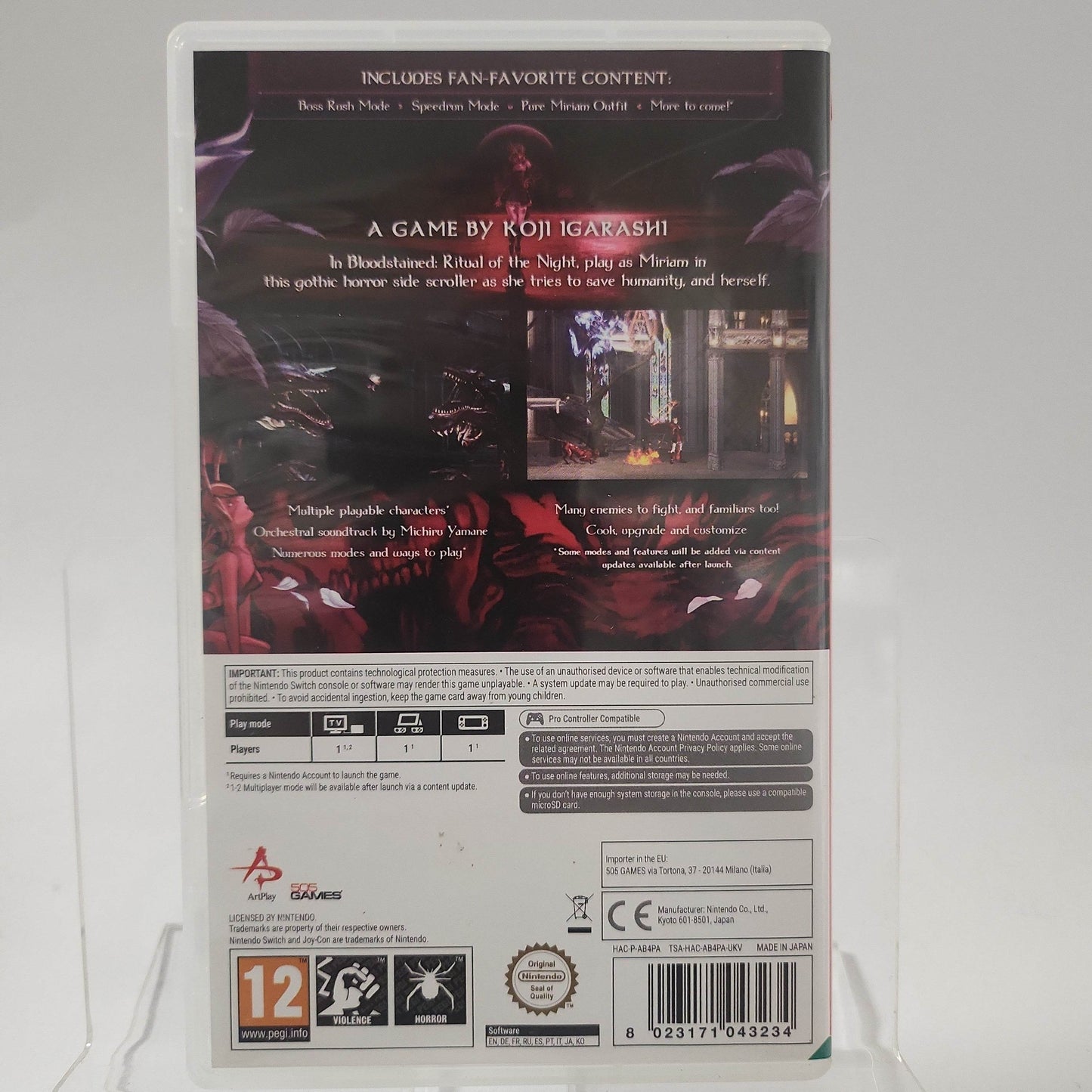 Bloodstained Ritual of the Night Nintendo Switch - Feniks Gameshop