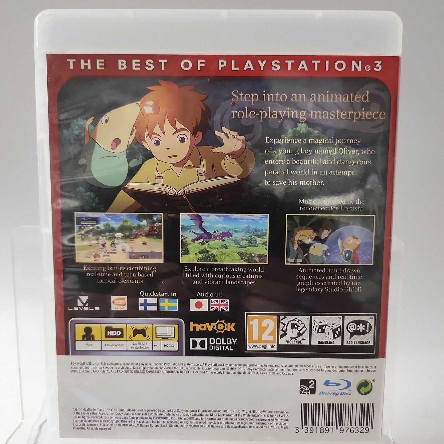 Ni no Kuni Wrath of the White Witch Essentials PS3 - Feniks Gameshop