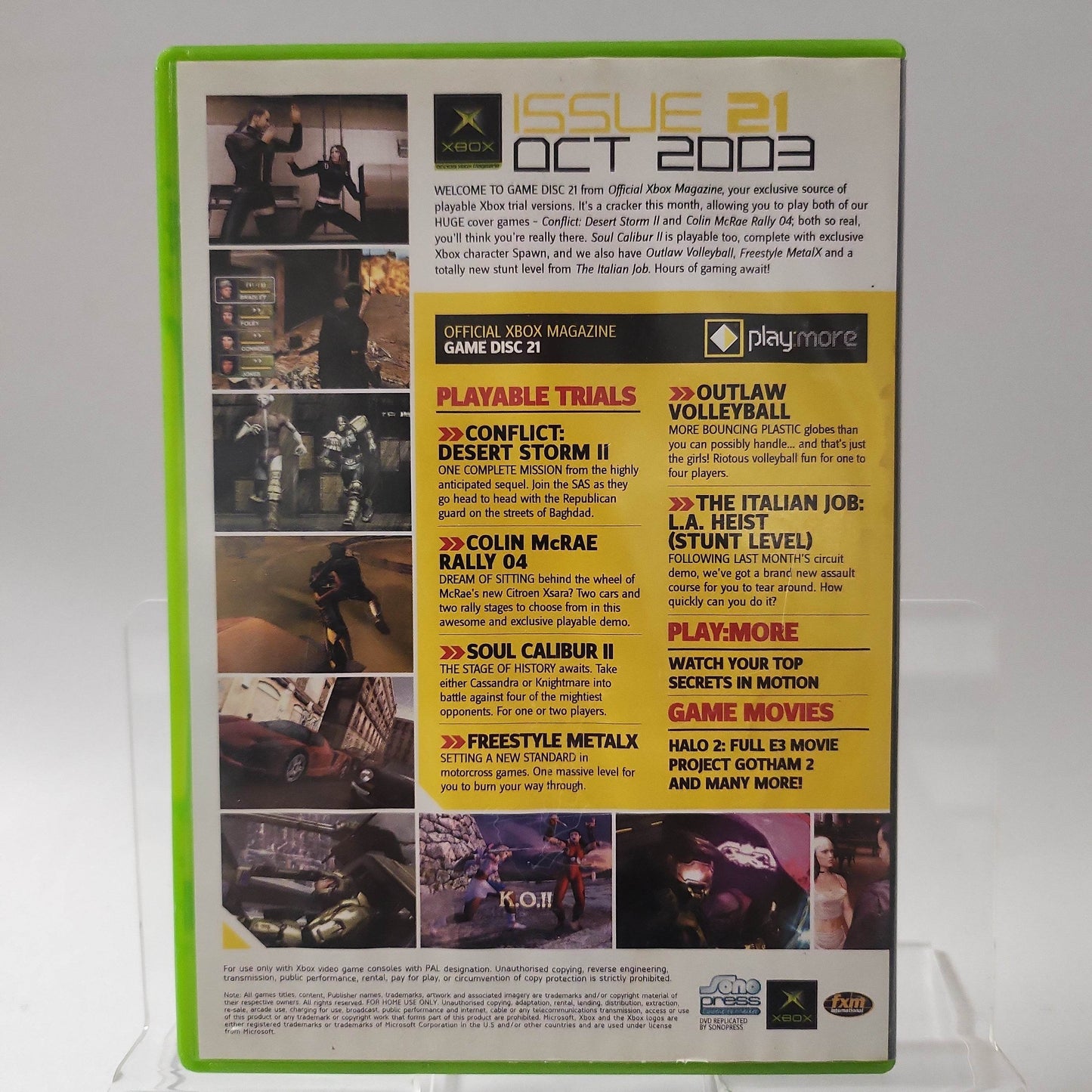 Demo Disc 21 Xbox Original - Feniks Gameshop