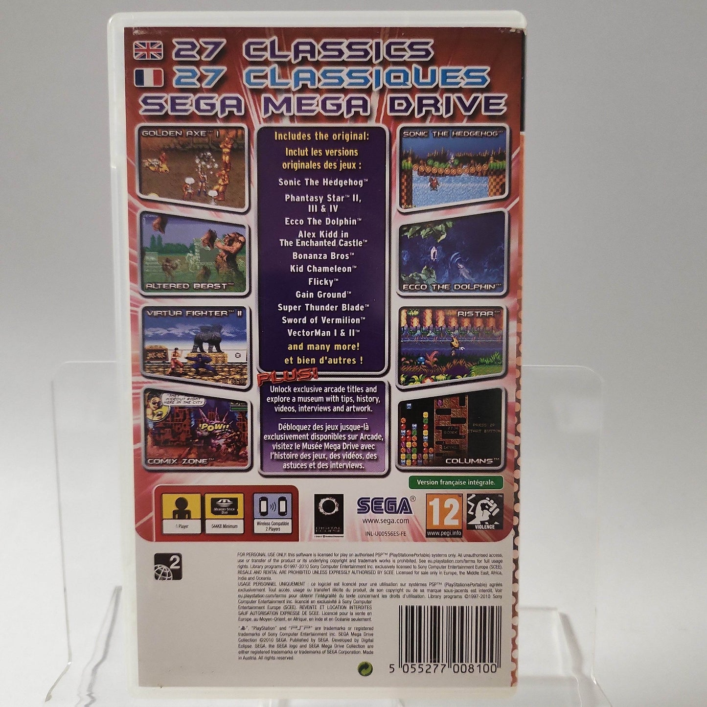 Sega Mega Drive Collection Essentials PSP - Feniks Gameshop