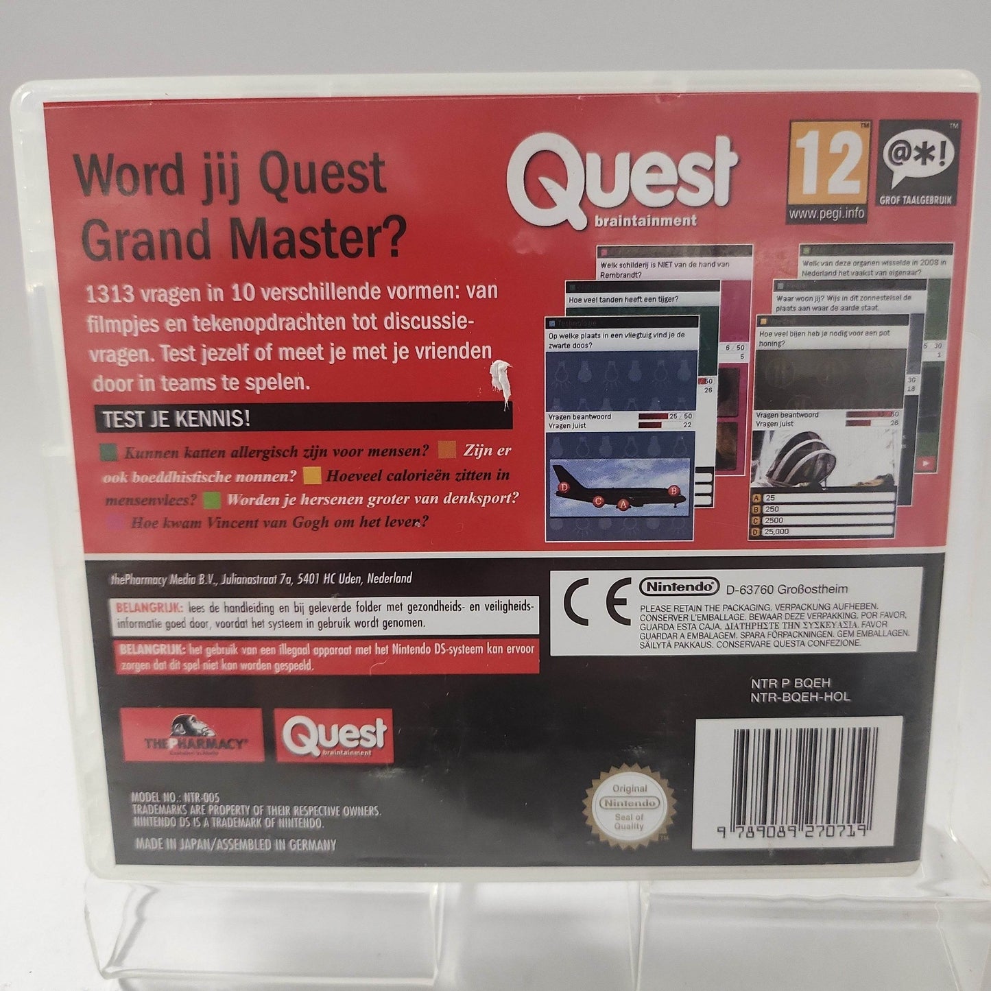 Quest Braintainment Nintendo DS - Feniks Gameshop