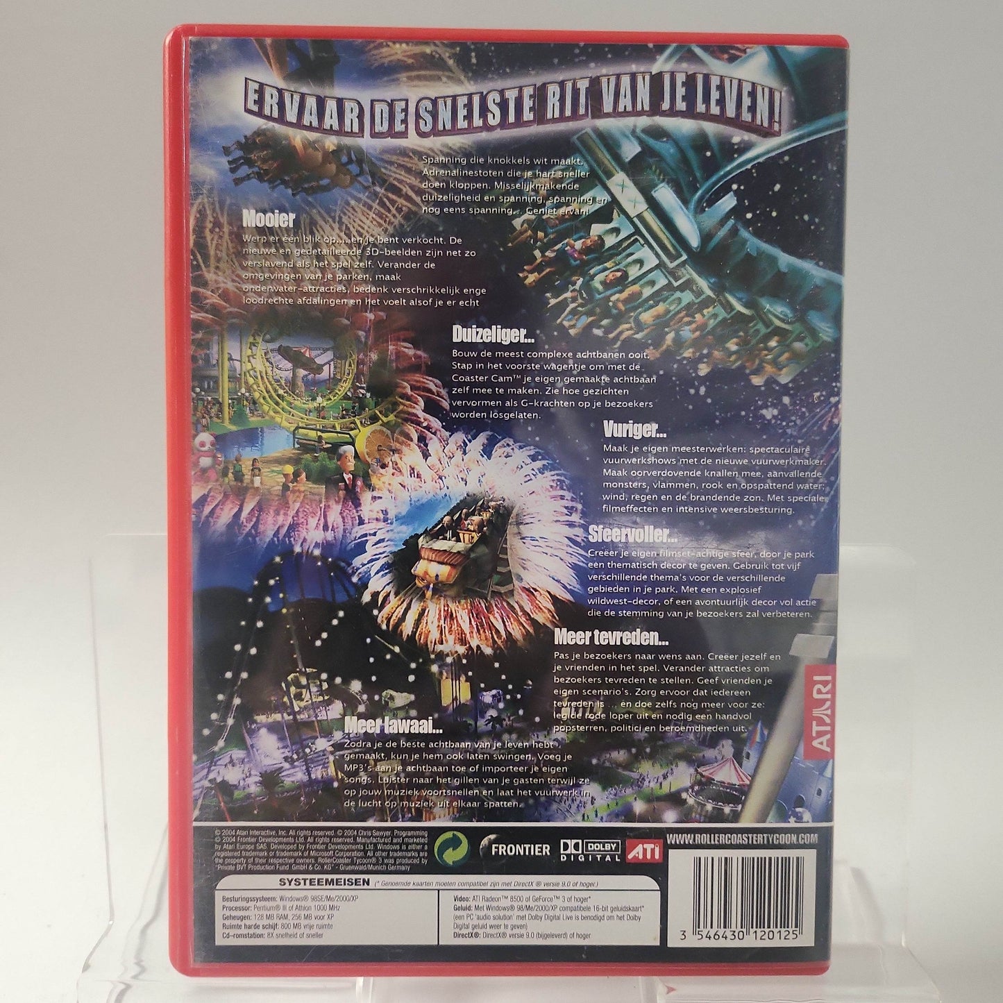 Rollercoaster Tycoon 3 (No Book) PC - Feniks Gameshop