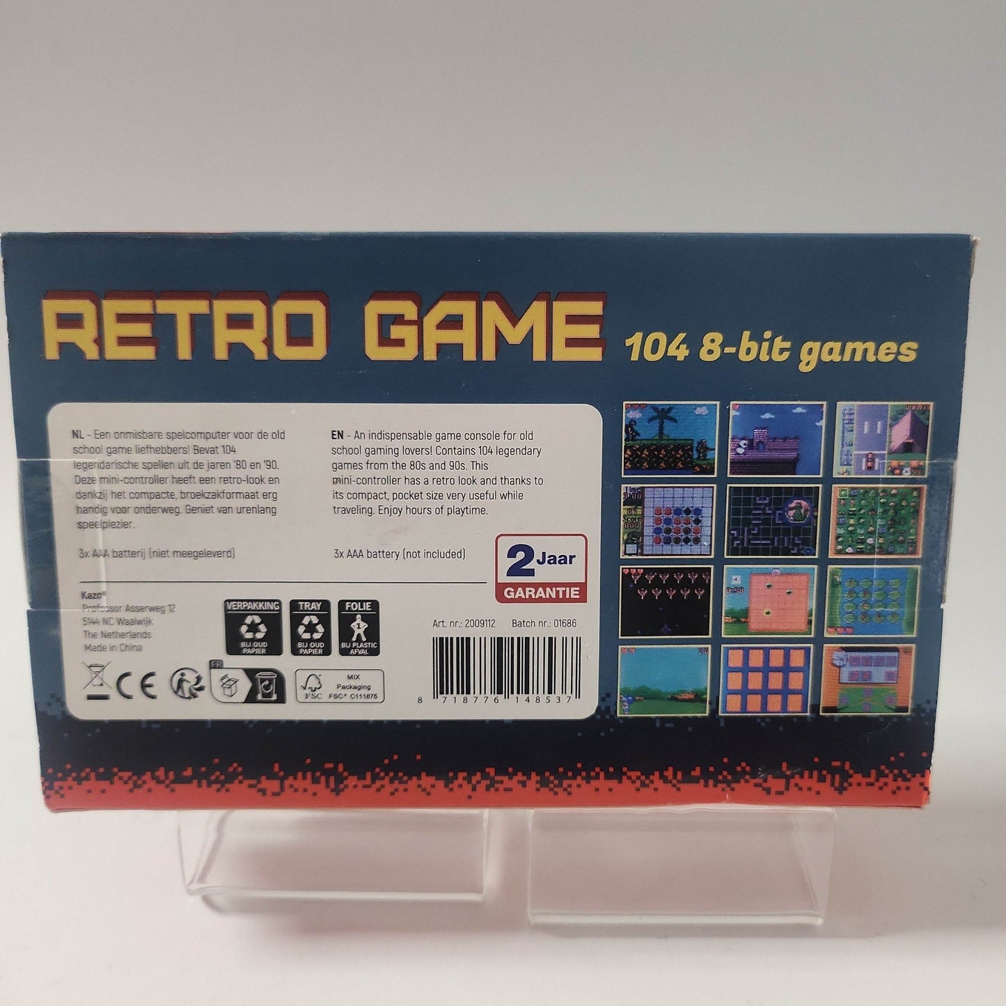 Geseald Retro Game 104 8-bit games - Feniks Gameshop