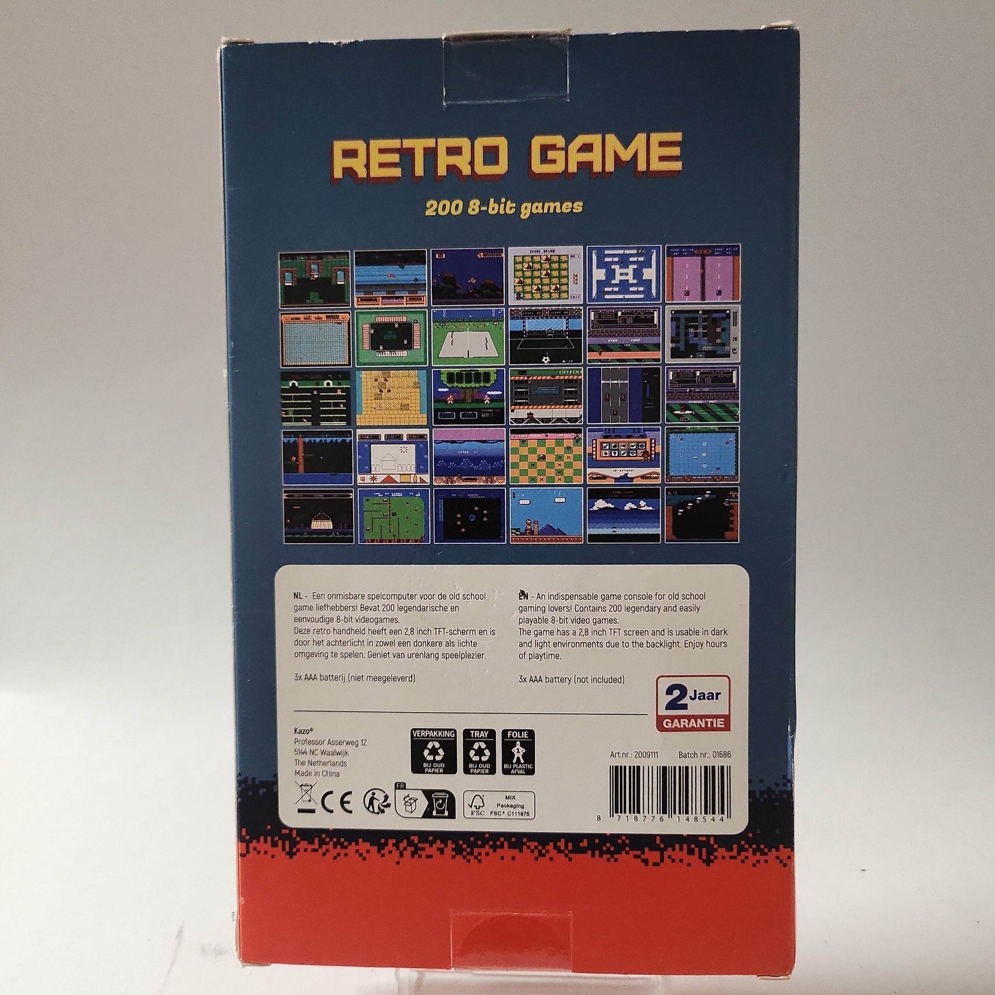 Geseald Retro Game 200 8-bit games - Feniks Gameshop