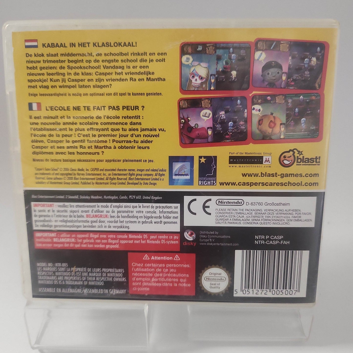 Casper en de Spookschool Nintendo DS - Feniks Gameshop