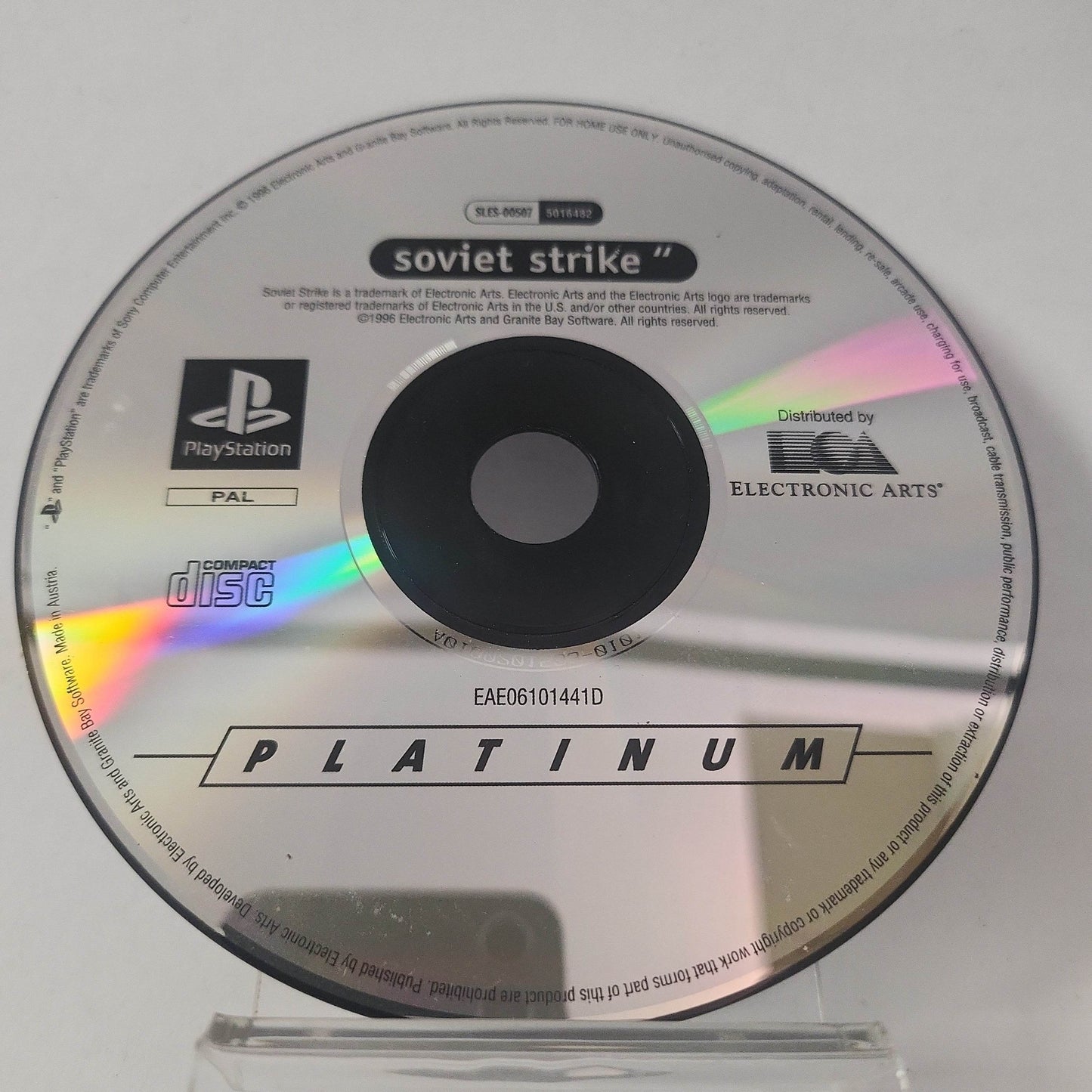 Soviet Strike Platinum (Disc Only) PlayStation 1 - Feniks Gameshop