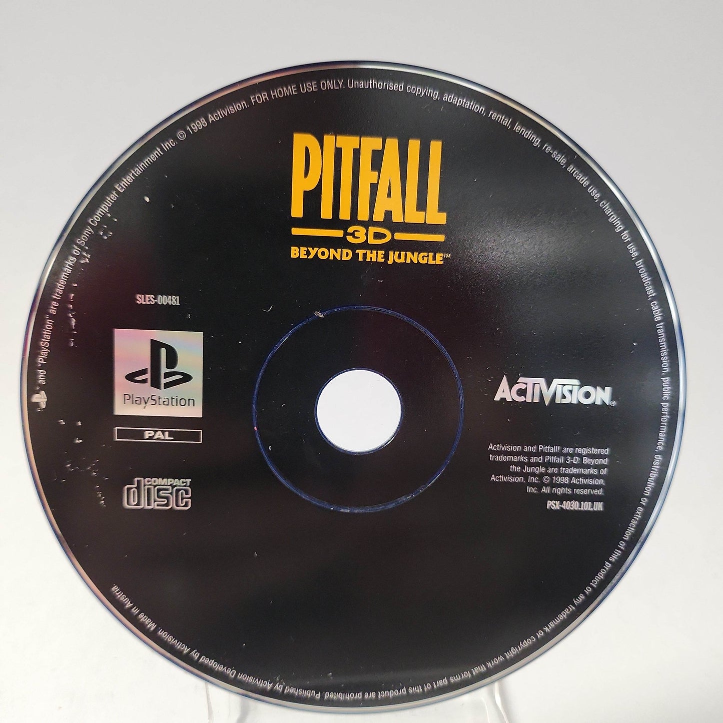 Pitfall 3D Beyond the Jungle (Disc Only) PlayStation 1 - Feniks Gameshop