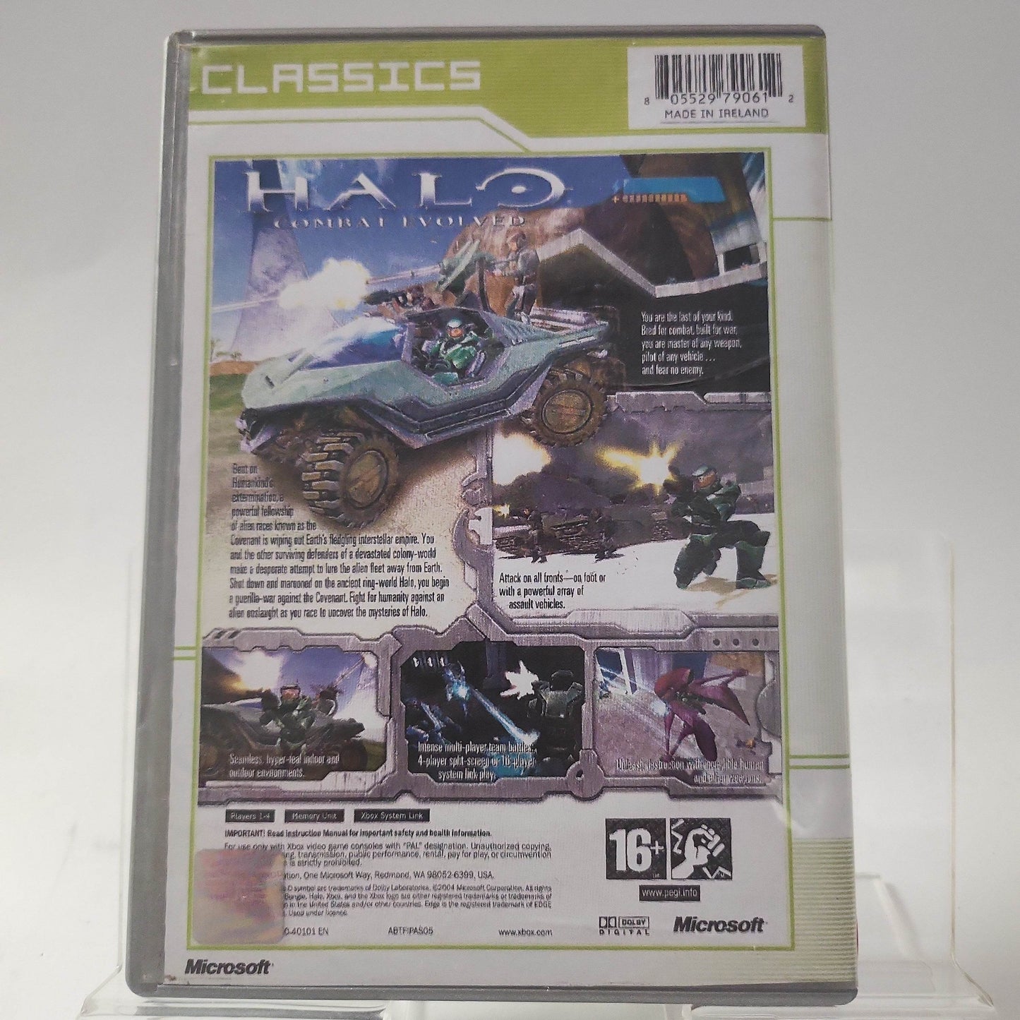 Halo Combat Evolved (Copy Cover) Xbox Original - Feniks Gameshop