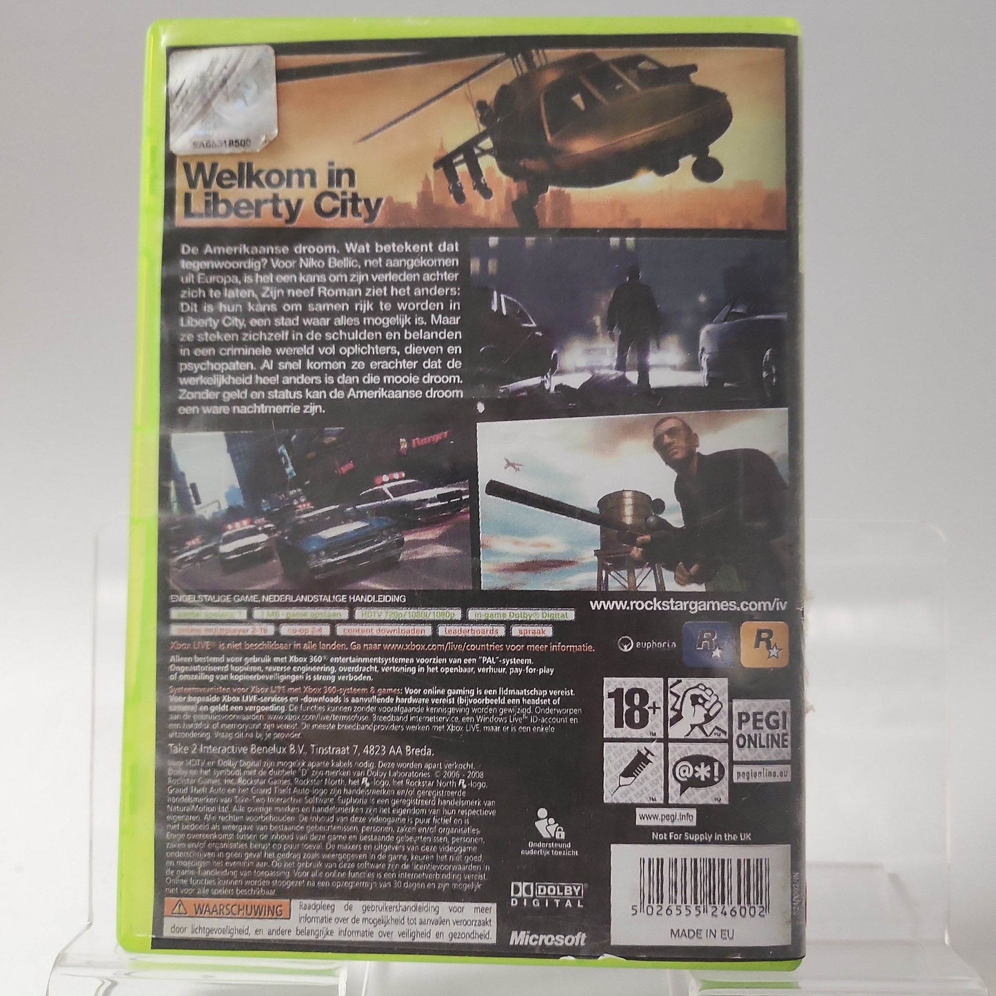 Grand Theft Auto IV (Copy Cover) Xbox 360 - Feniks Gameshop