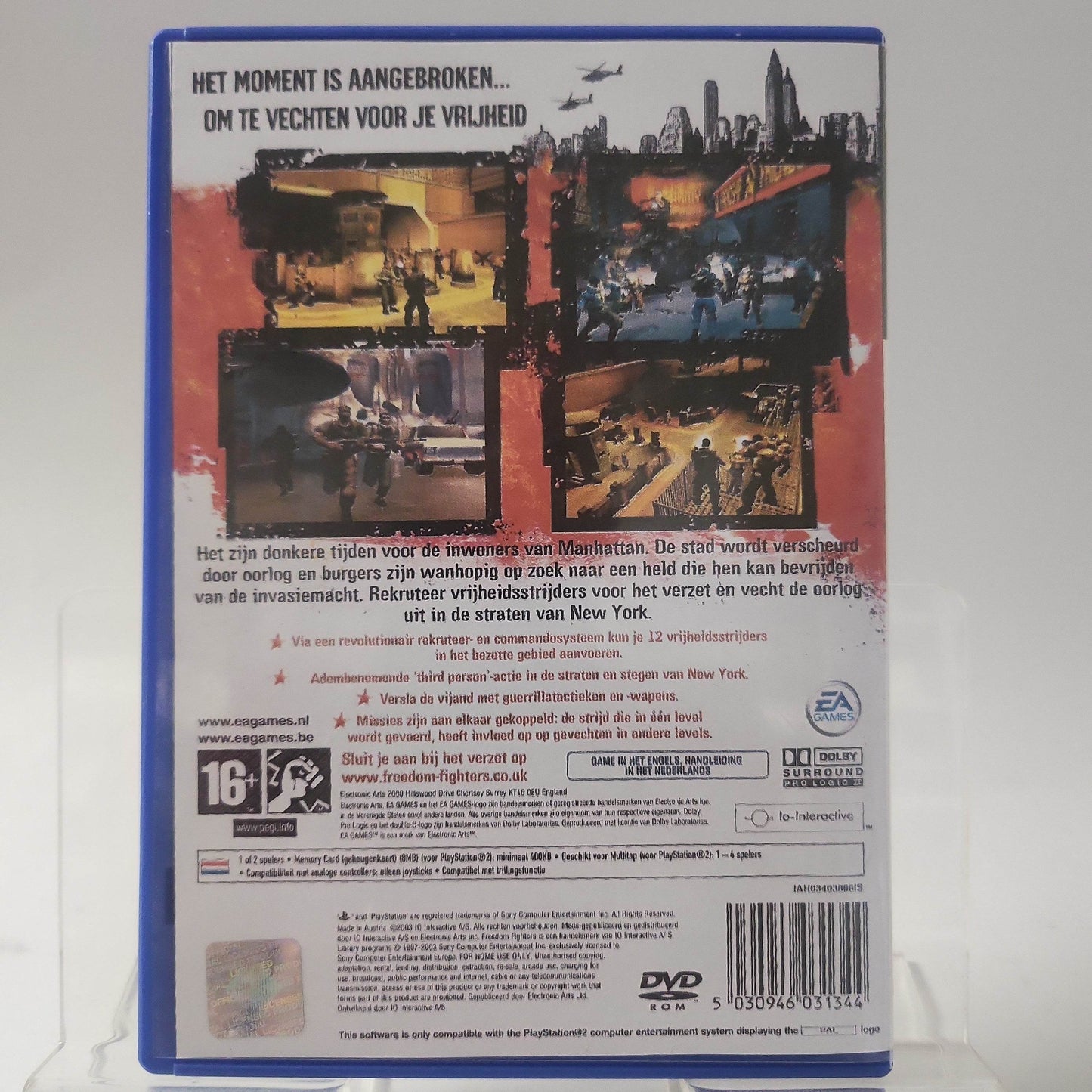 Freedom Fighters (Copy Cover) Playstation 2 - Feniks Gameshop