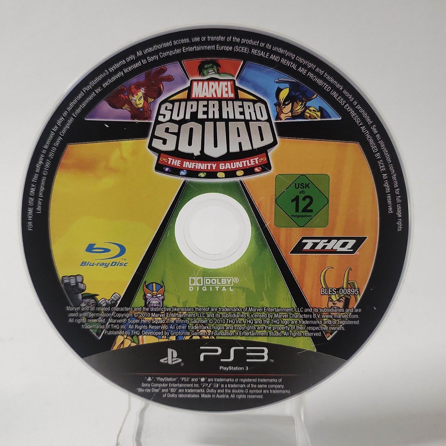 Marvel Super Hero Squad (Disc Only) PlayStation 3 - Feniks Gameshop