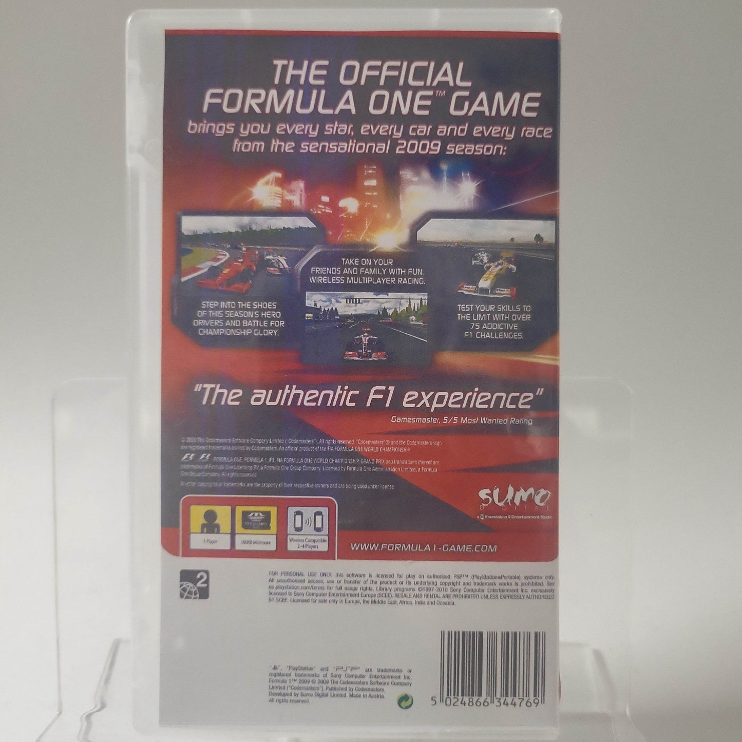 Formula 1 2009 Essentials (Copy Cover) PSP - Feniks Gameshop