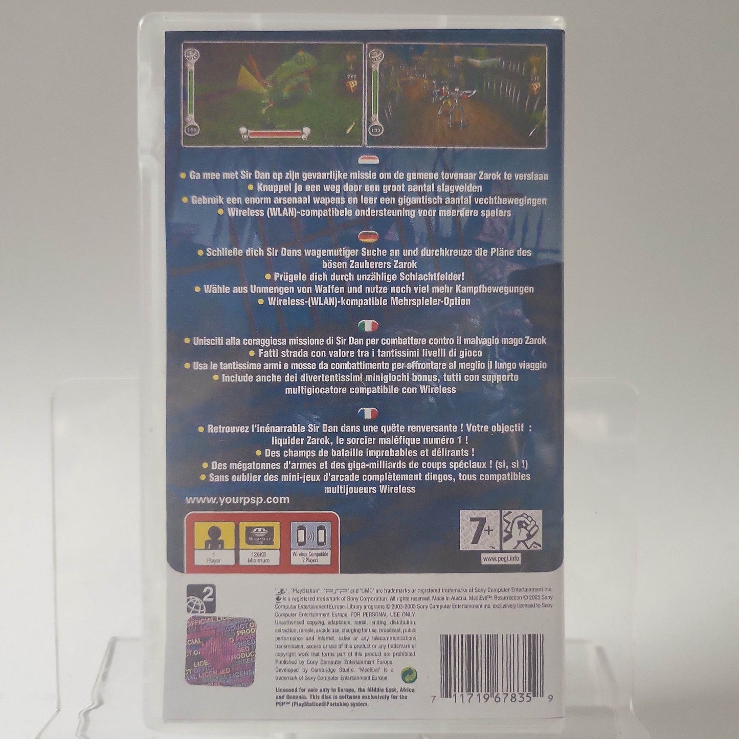 MediEvil Resurrection (Copy Cover) PSP - Feniks Gameshop