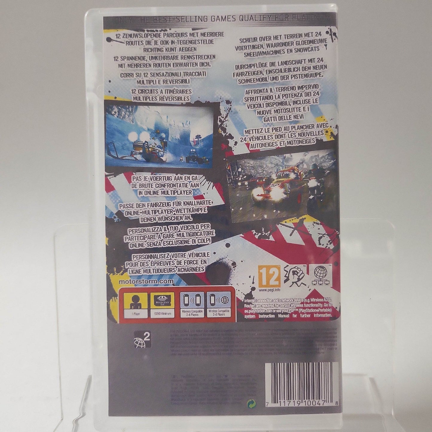 Motorstorm Arctic Edge Platinum (Copy Cover) PSP - Feniks Gameshop