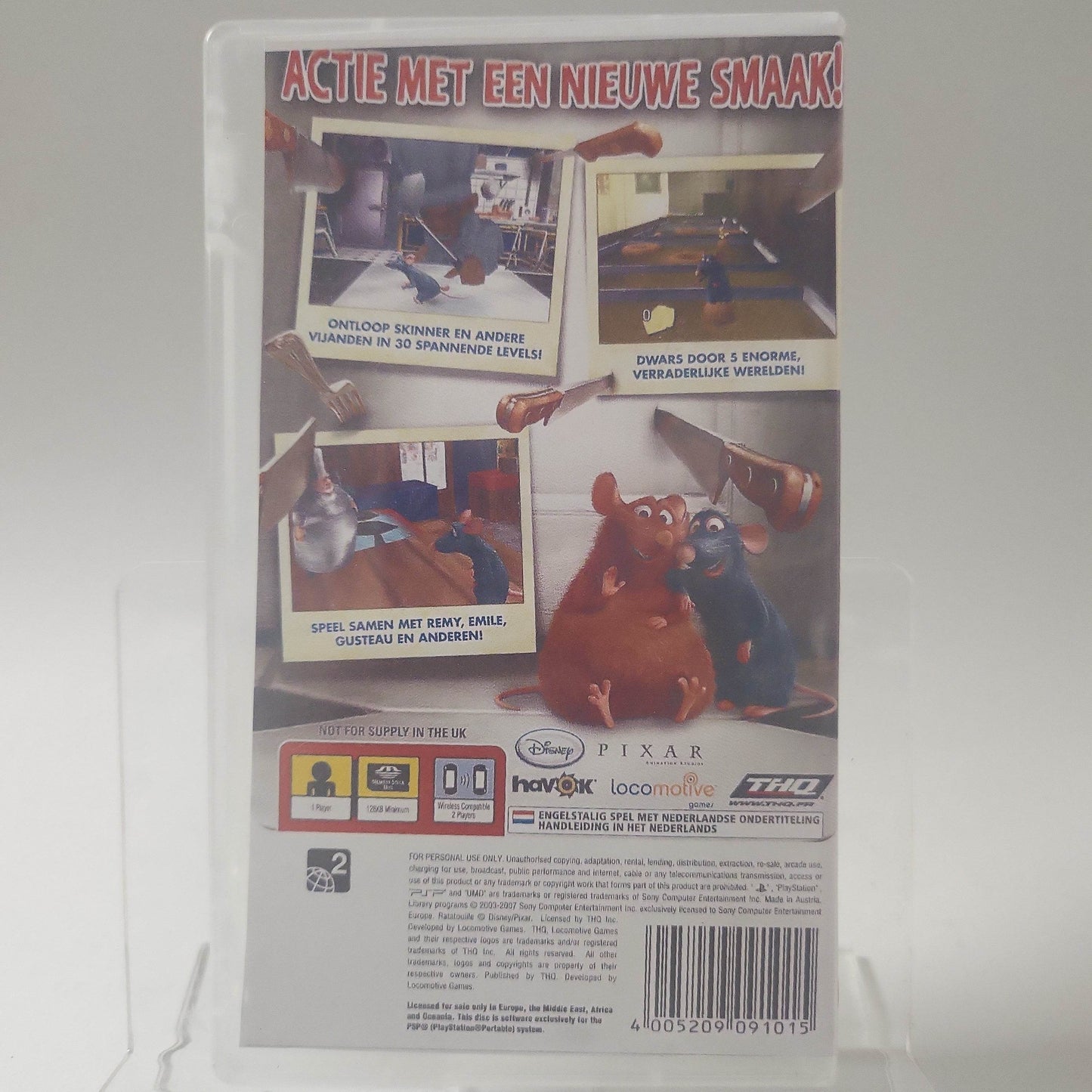 Disney Pixar Ratatouille (Copy Cover) PSP - Feniks Gameshop