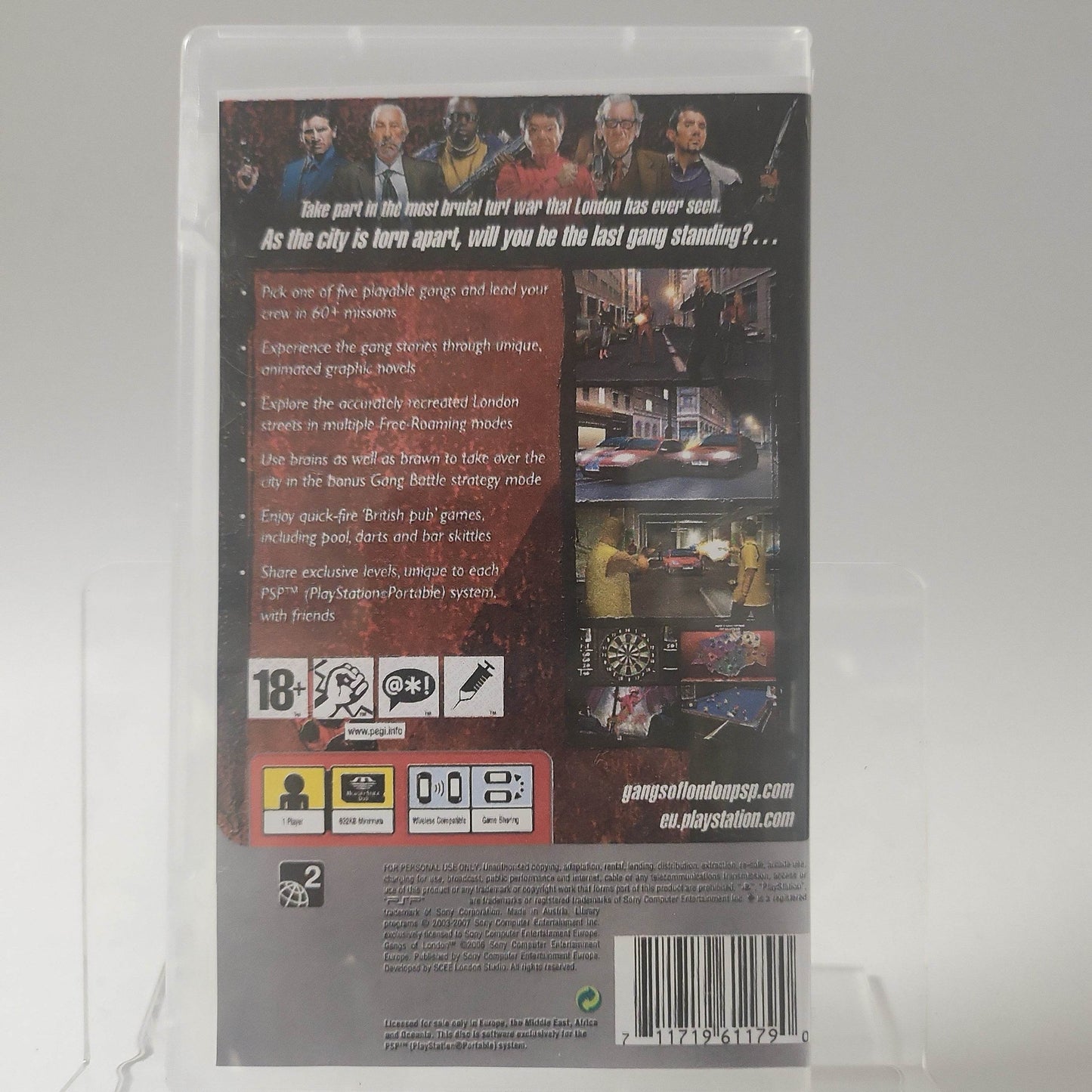Gangs of London Platinum (Copy Cover) PSP - Feniks Gameshop