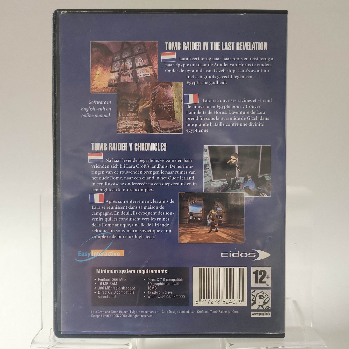 Tomb Raider IV & V (No Book) Twinpack PC - Feniks Gameshop