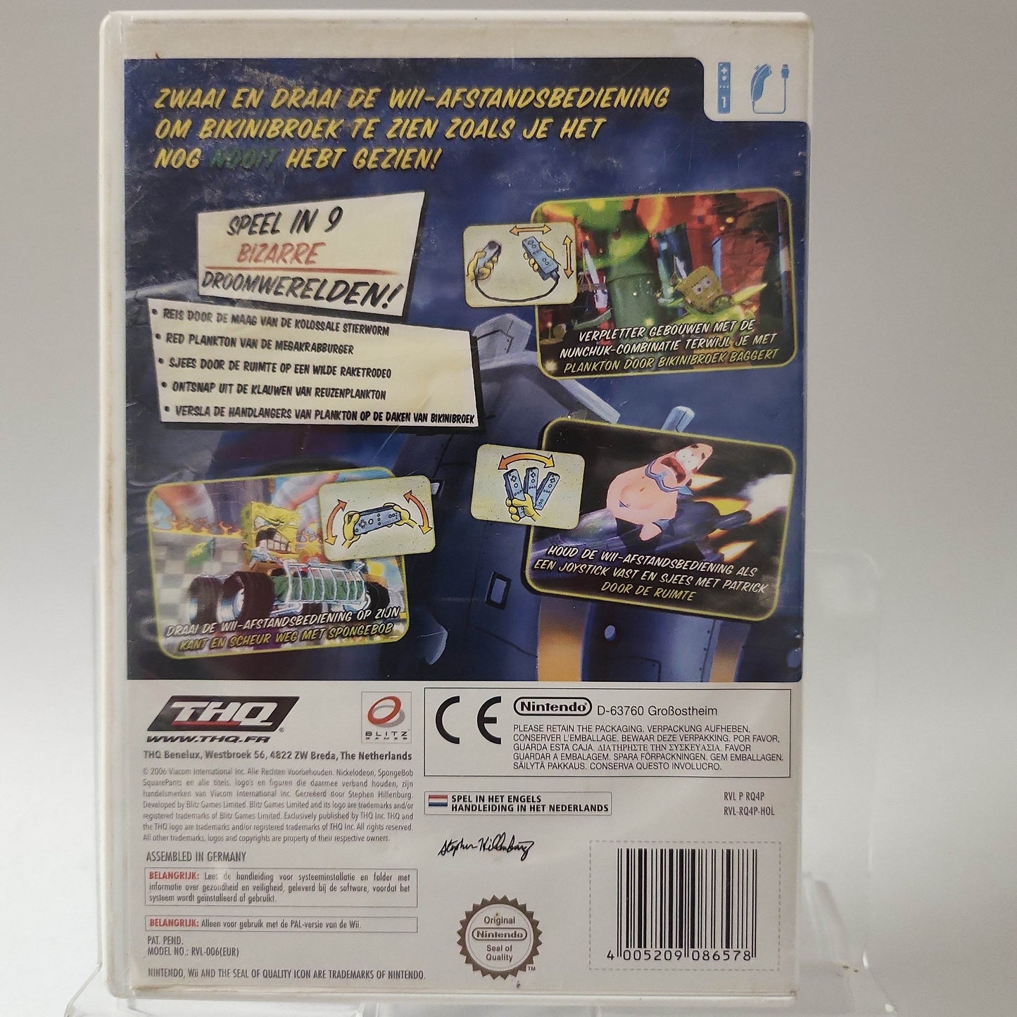 Creature from the Krusty Krab (No Book) Nintendo Wii - Feniks Gameshop
