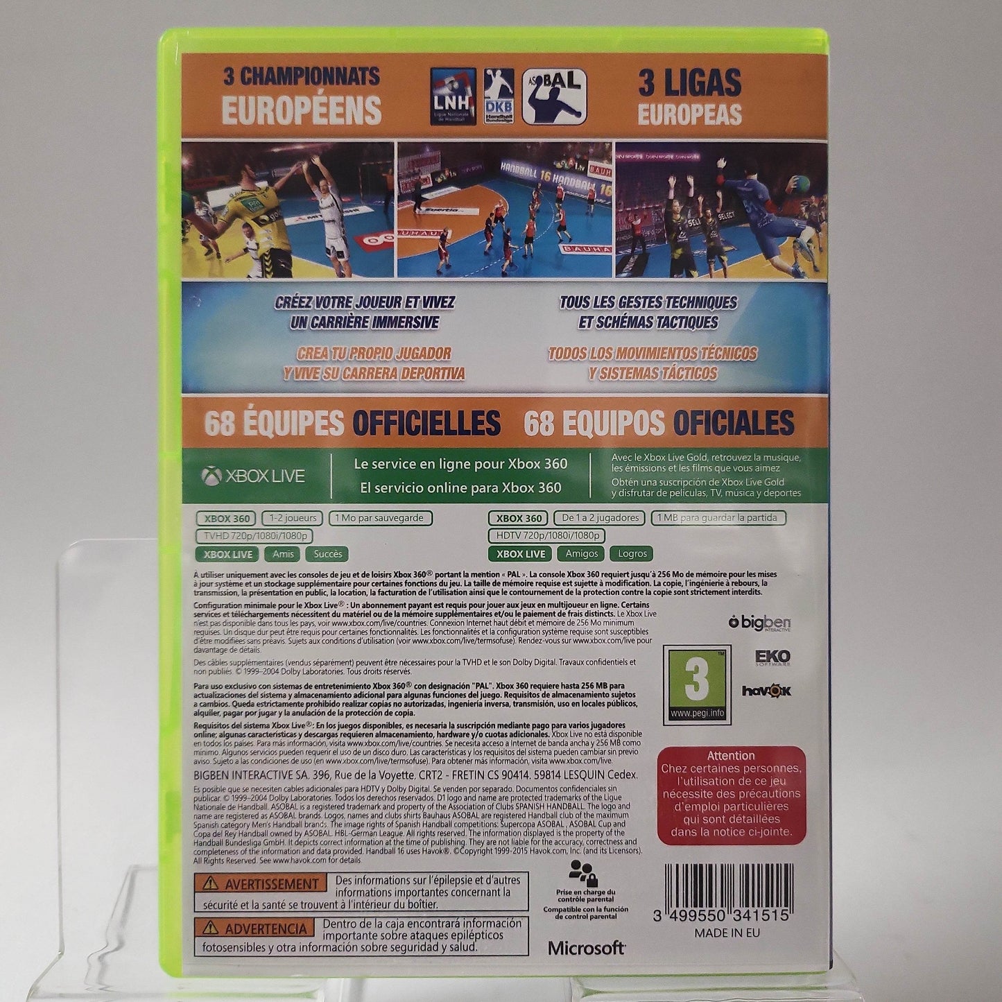 Handball 16 (No Book) Xbox 360 - Feniks Gameshop
