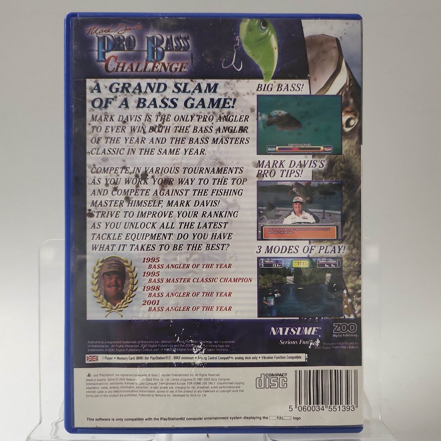 Mark Davis Pro Bass Challenge (No Book) Playstation 2 - Feniks Gameshop