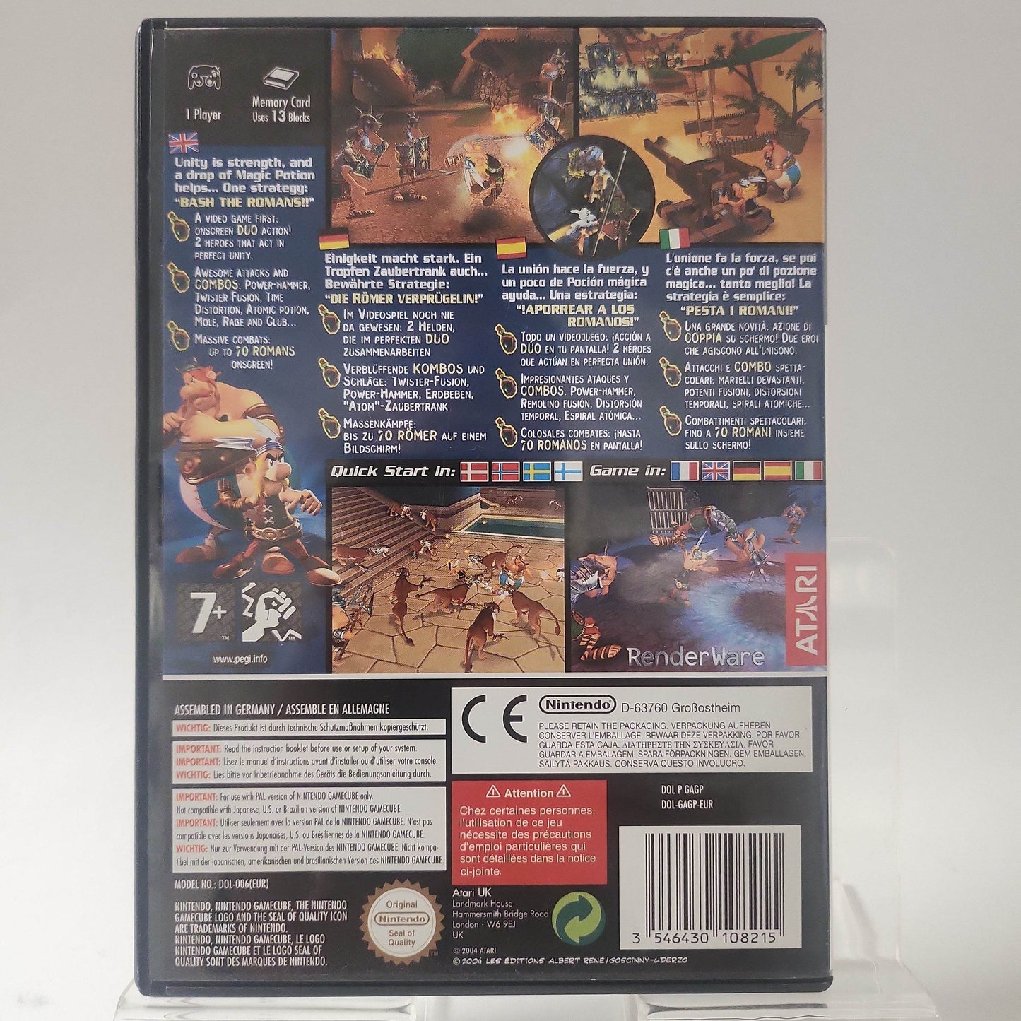 Asterix & Obelix XXL Nintendo Gamecube - Feniks Gameshop