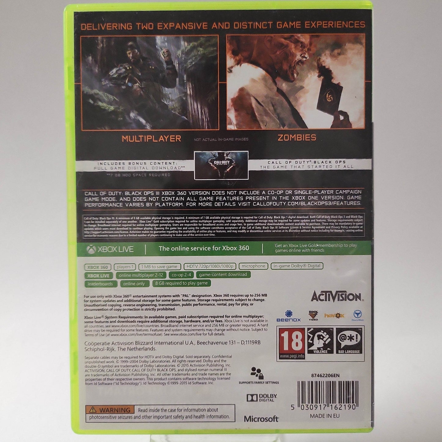 Call of Duty Black Ops III Xbox 360 - Feniks Gameshop
