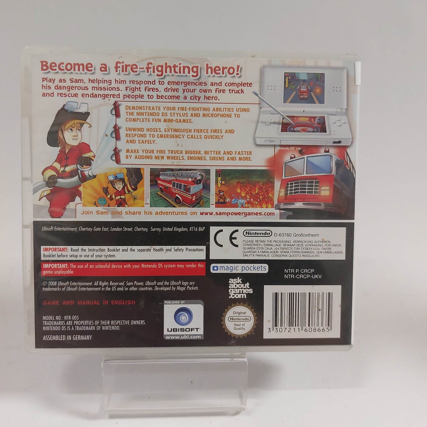 Sam Power Firefighter Nintendo DS - Feniks Gameshop