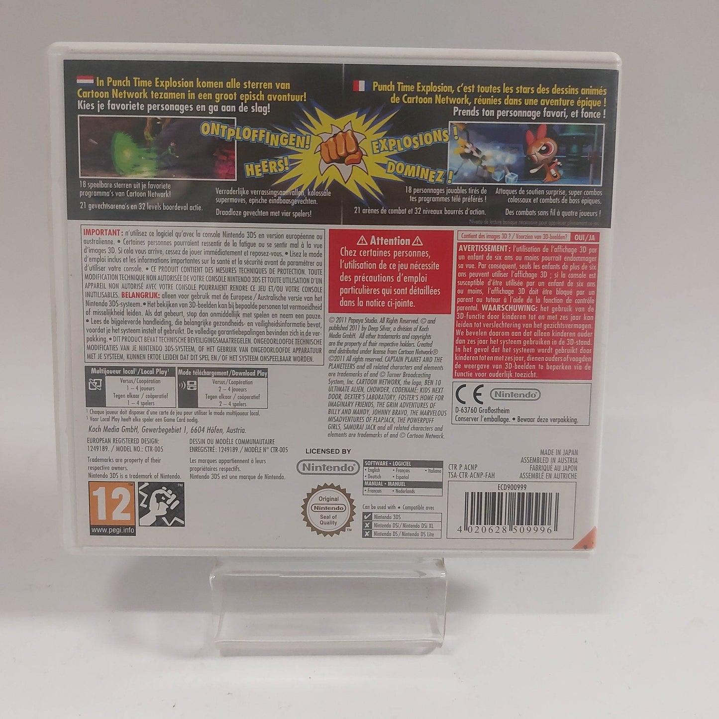 CN Punch Time Explosion Nintendo 3DS - Feniks Gameshop