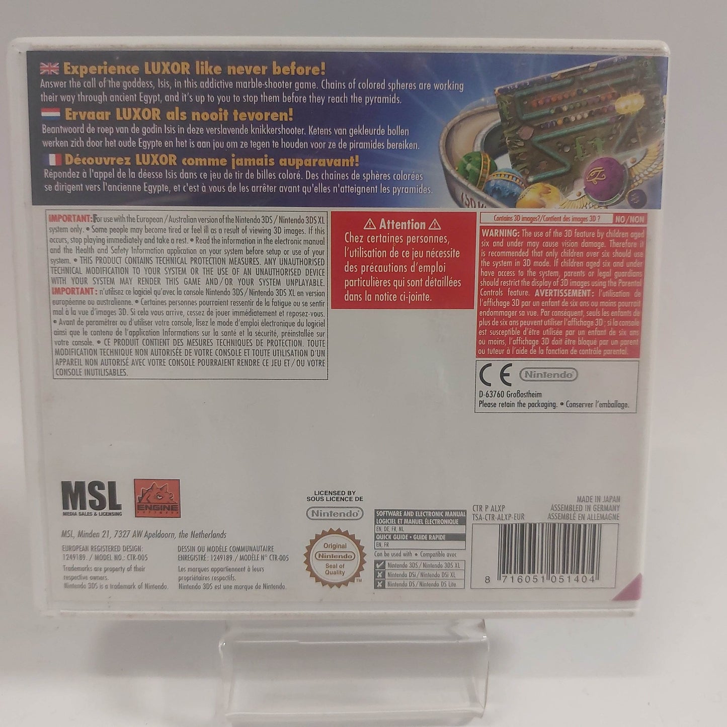 Luxor Nintendo 3DS - Feniks Gameshop
