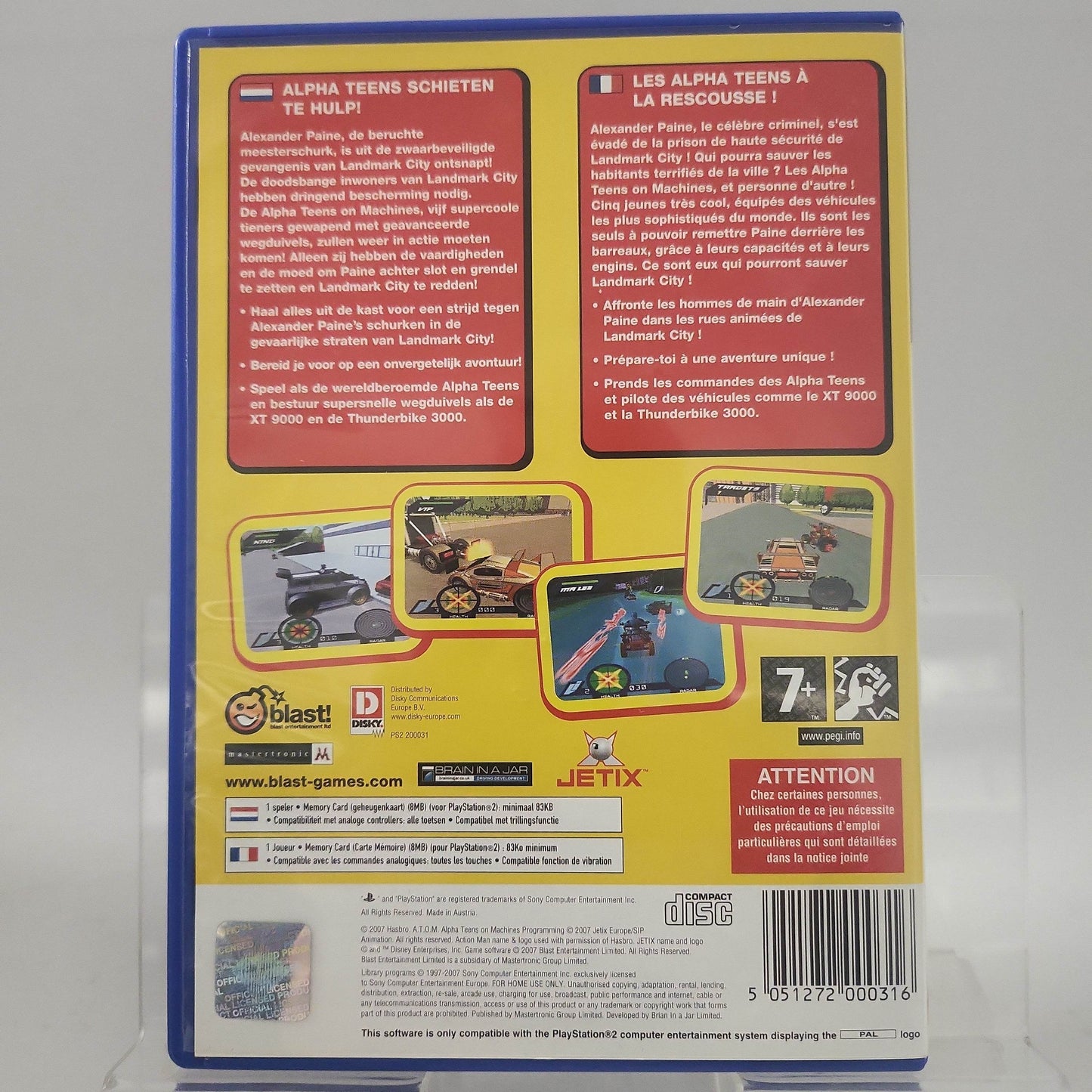 Action Man ATOM (No Book) PlayStation 2 - Feniks Gameshop