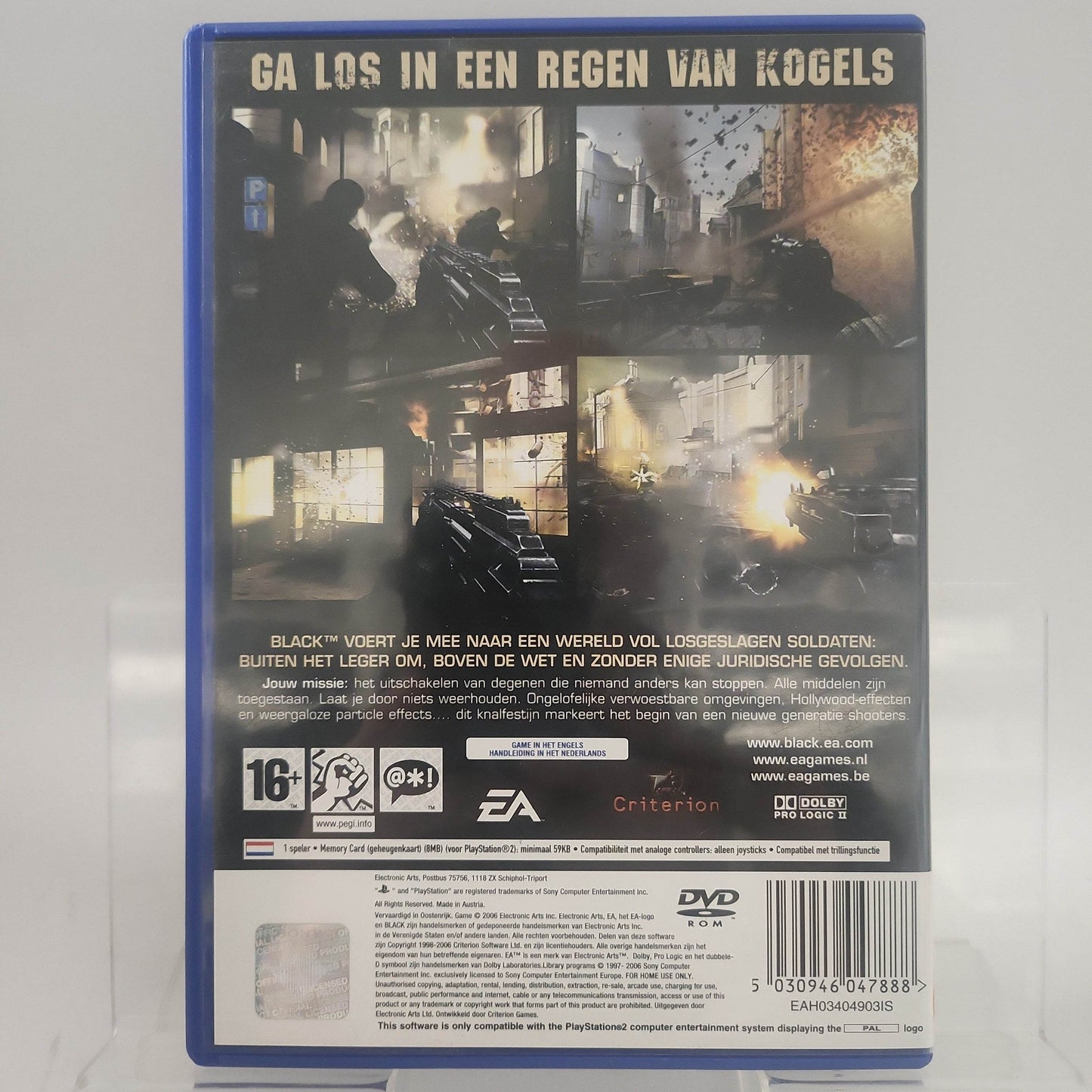Black (No Book) PlayStation 2 - Feniks Gameshop