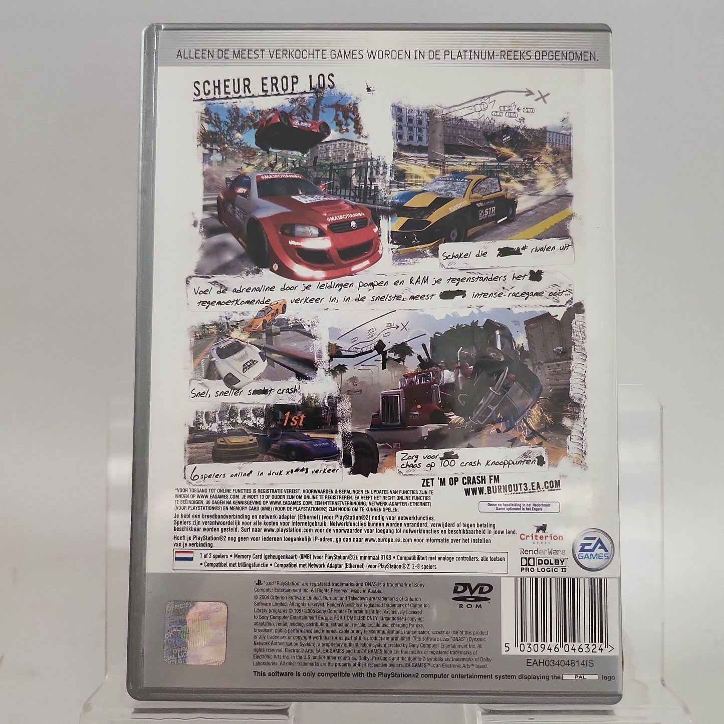 Burnout 3 Takedown Platinum (No Book) PlayStation 2 - Feniks Gameshop