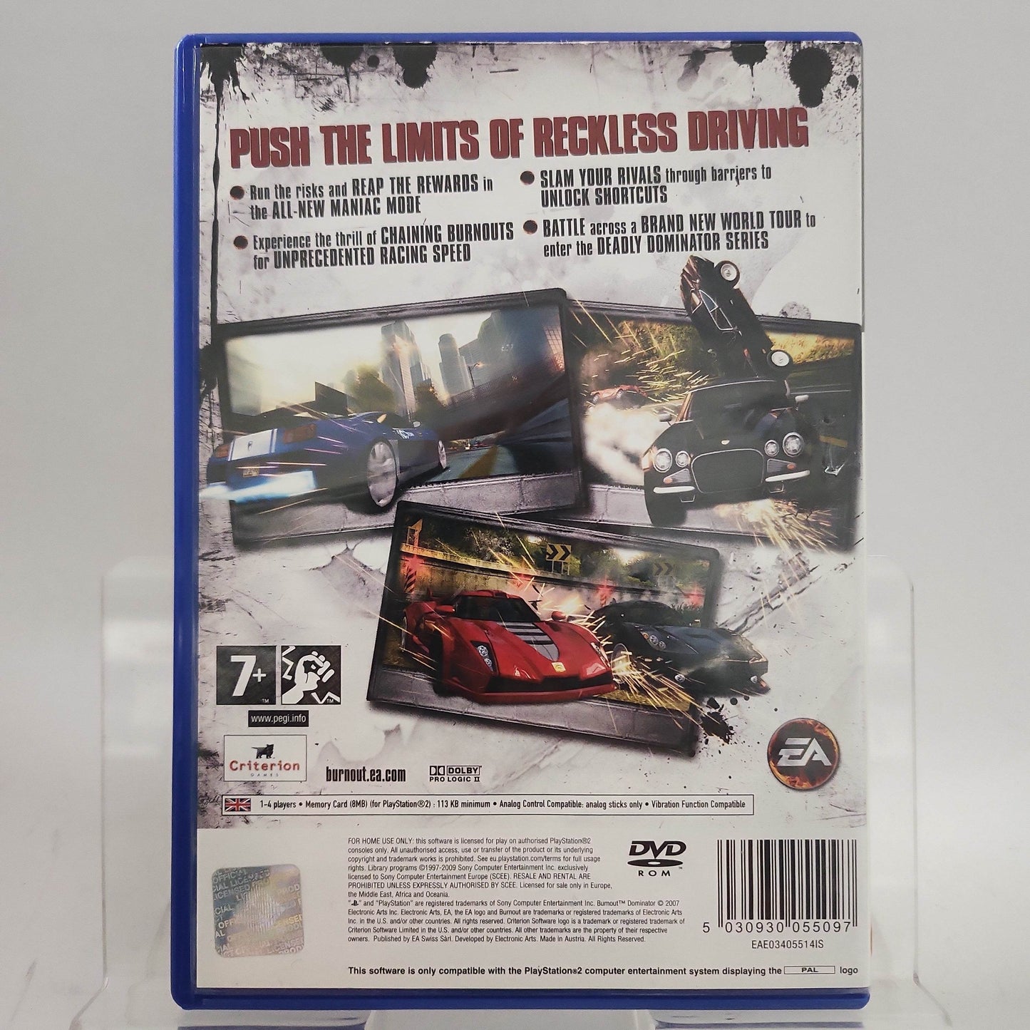 Burnout Dominator (No Book) PlayStation 2 - Feniks Gameshop