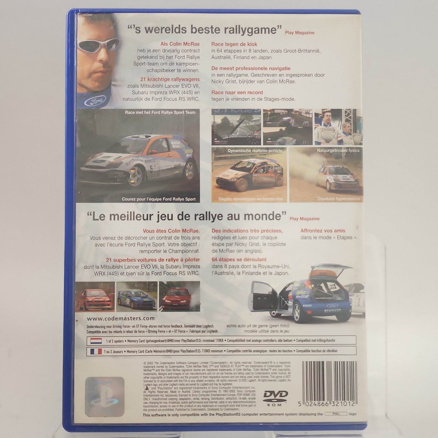 Colin McRae Rally 3 (No Book) PlayStation 2 - Feniks Gameshop