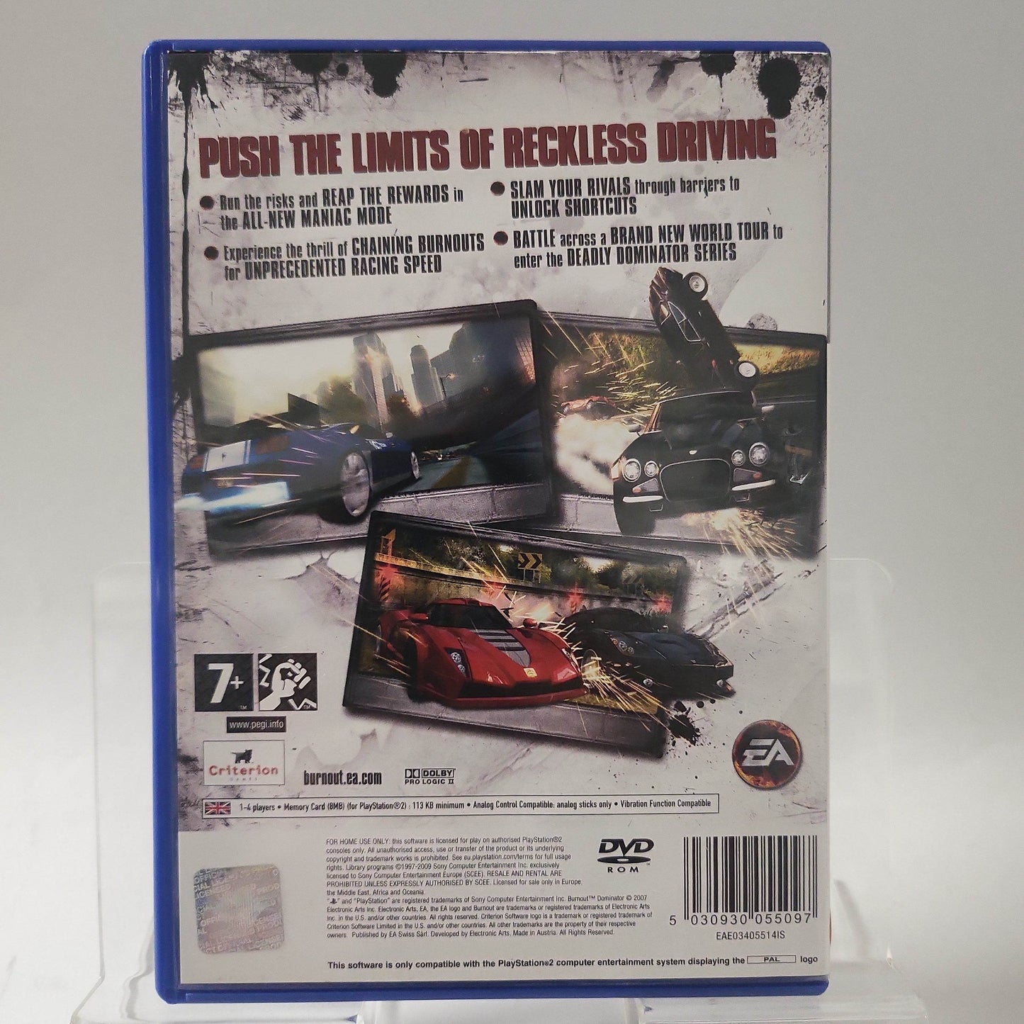 Burnout Dominator (No Book) PlayStation 2 - Feniks Gameshop