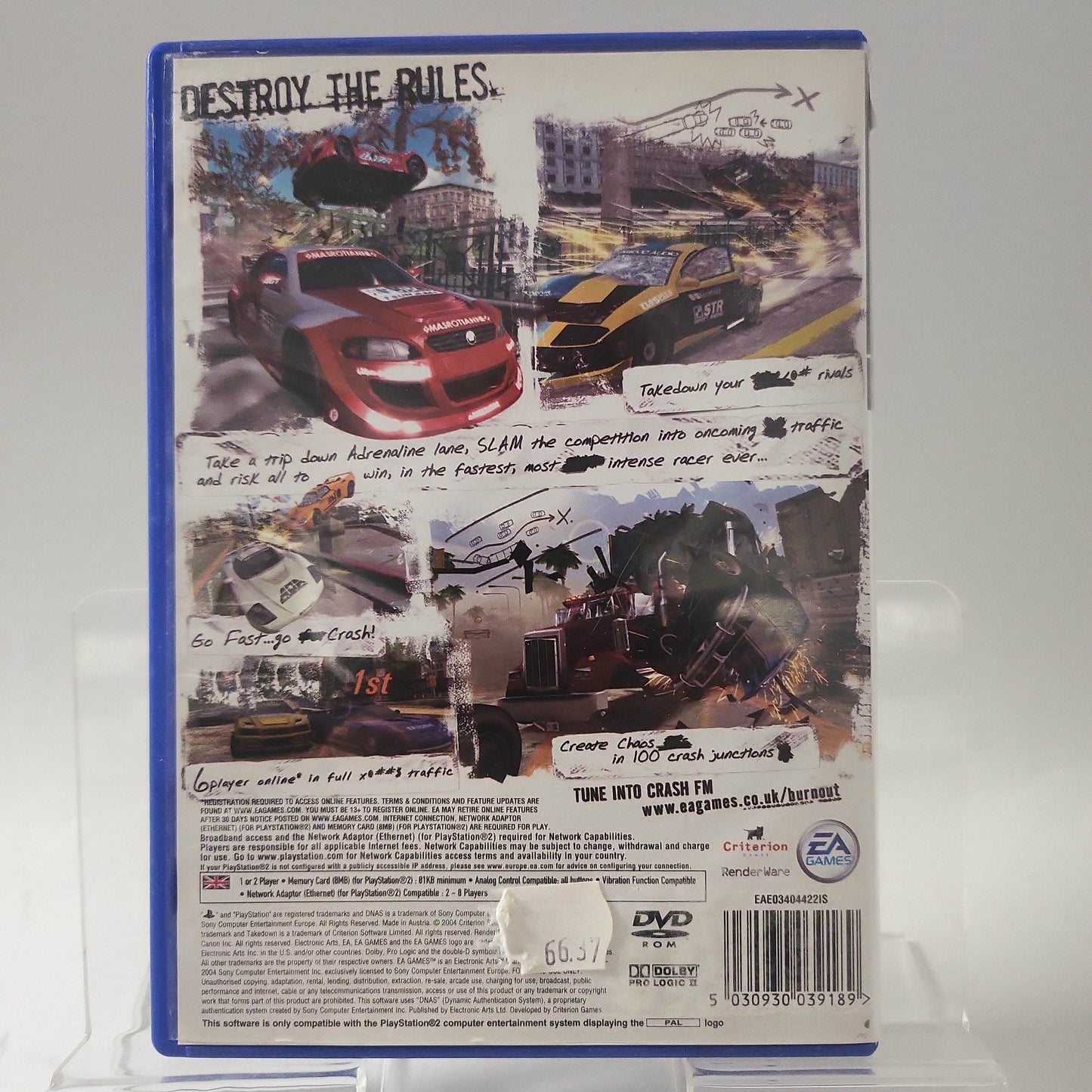 Burnout 3 Takedown Playstation 2 - Feniks Gameshop