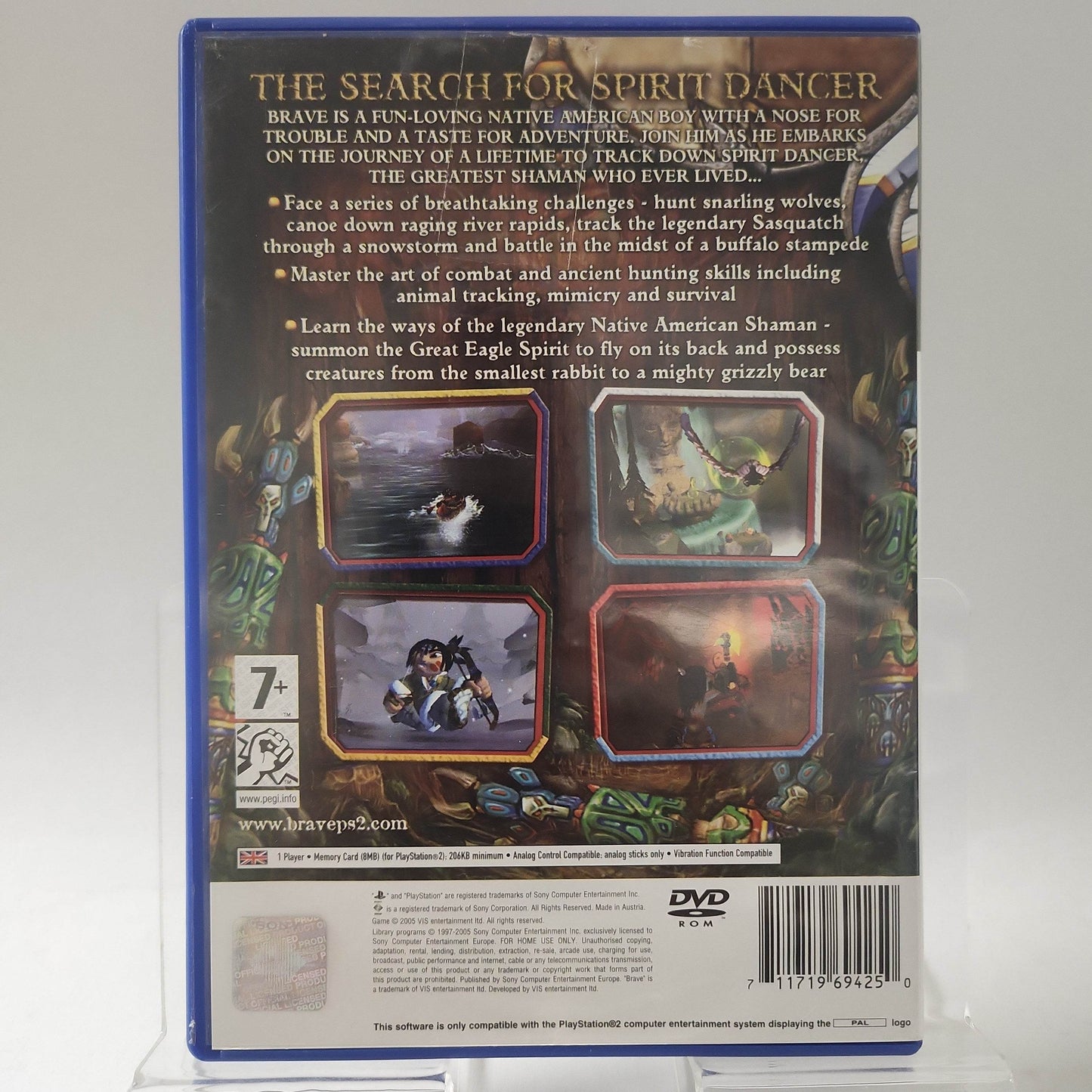 Brave the Search for Spirit Dancer Playstation 2 - Feniks Gameshop