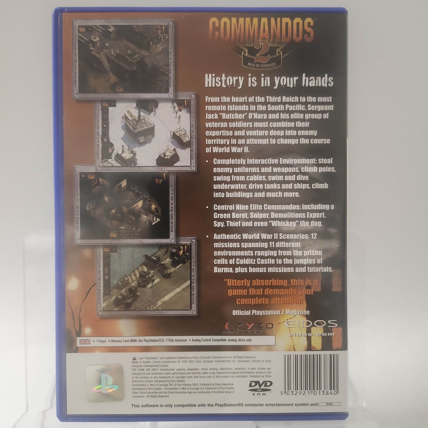 Commandos 2 Men of Courage Playstation 2 - Feniks Gameshop