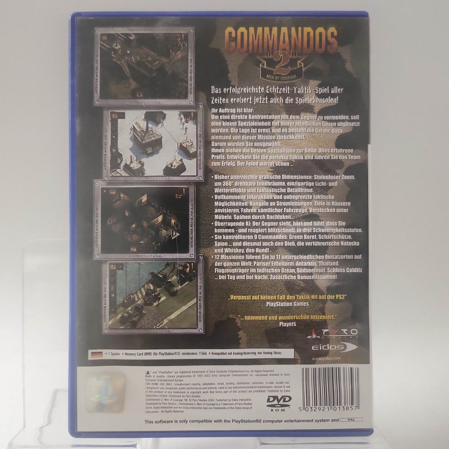 Commandos 2 Men of Courage Playstation 2 - Feniks Gameshop