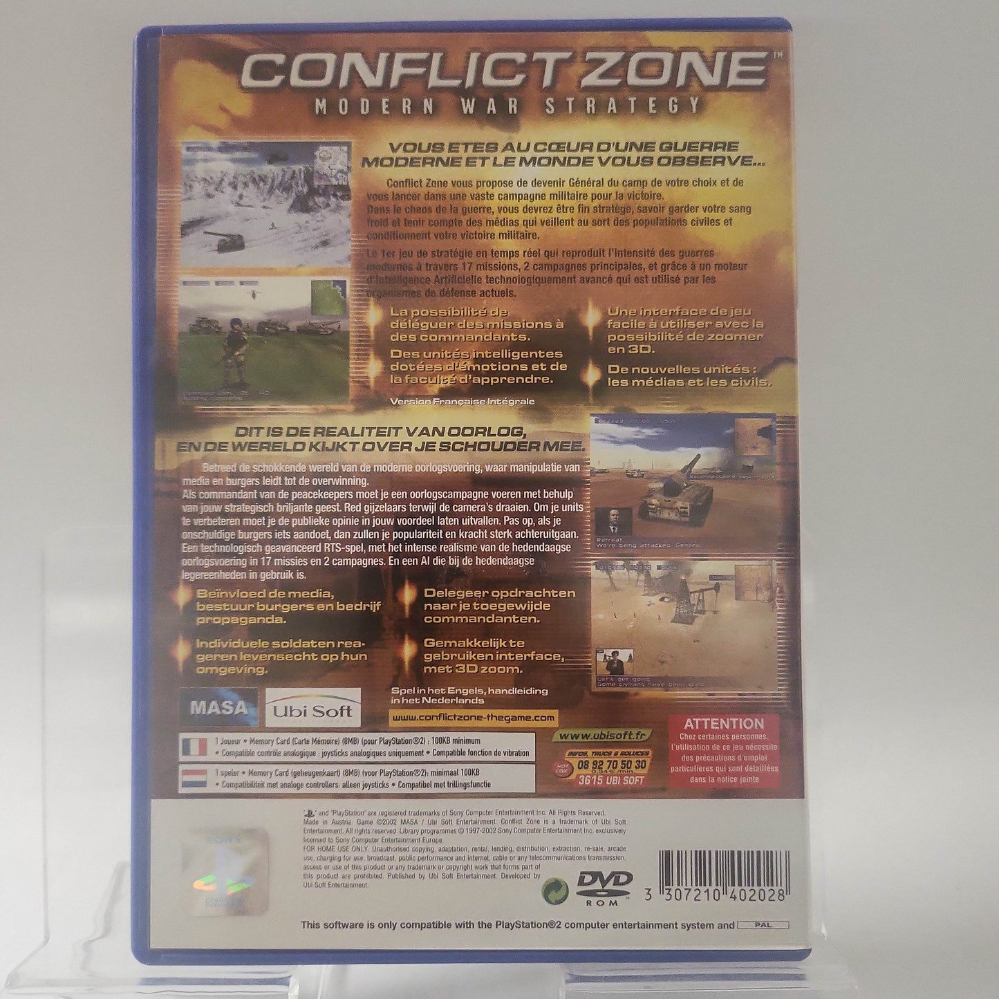 Conflict Zone Modern War Strategy Playstation 2 - Feniks Gameshop