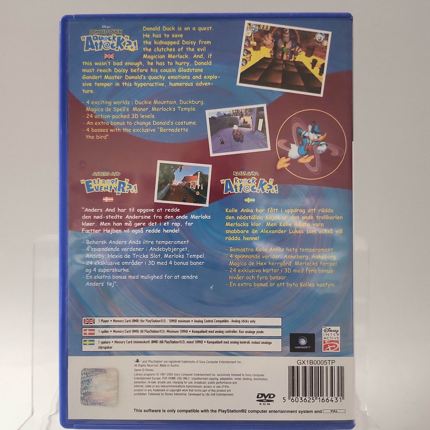 Disney's Donald Duck Quack Attack Playstation 2 - Feniks Gameshop