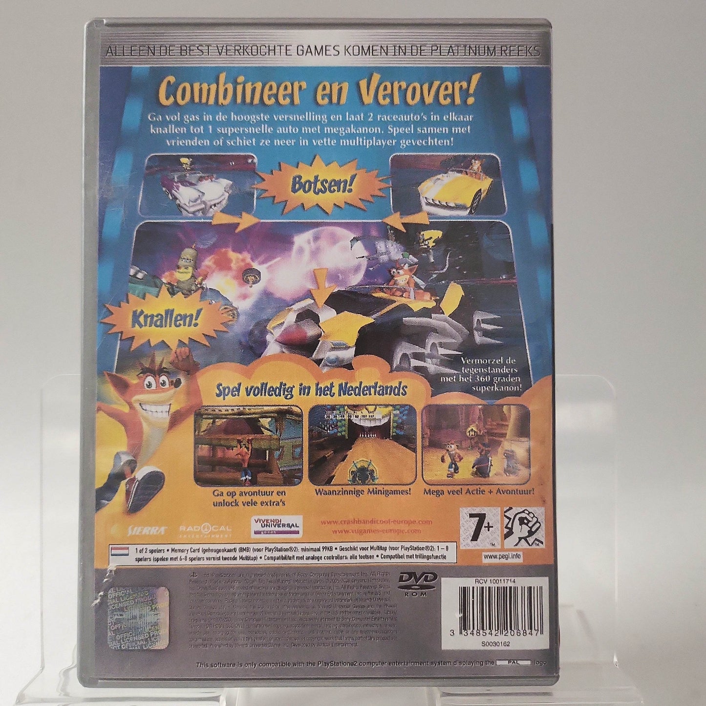 Crash Tag Team Racing Platinum (No Book) PlayStation 2 - Feniks Gameshop