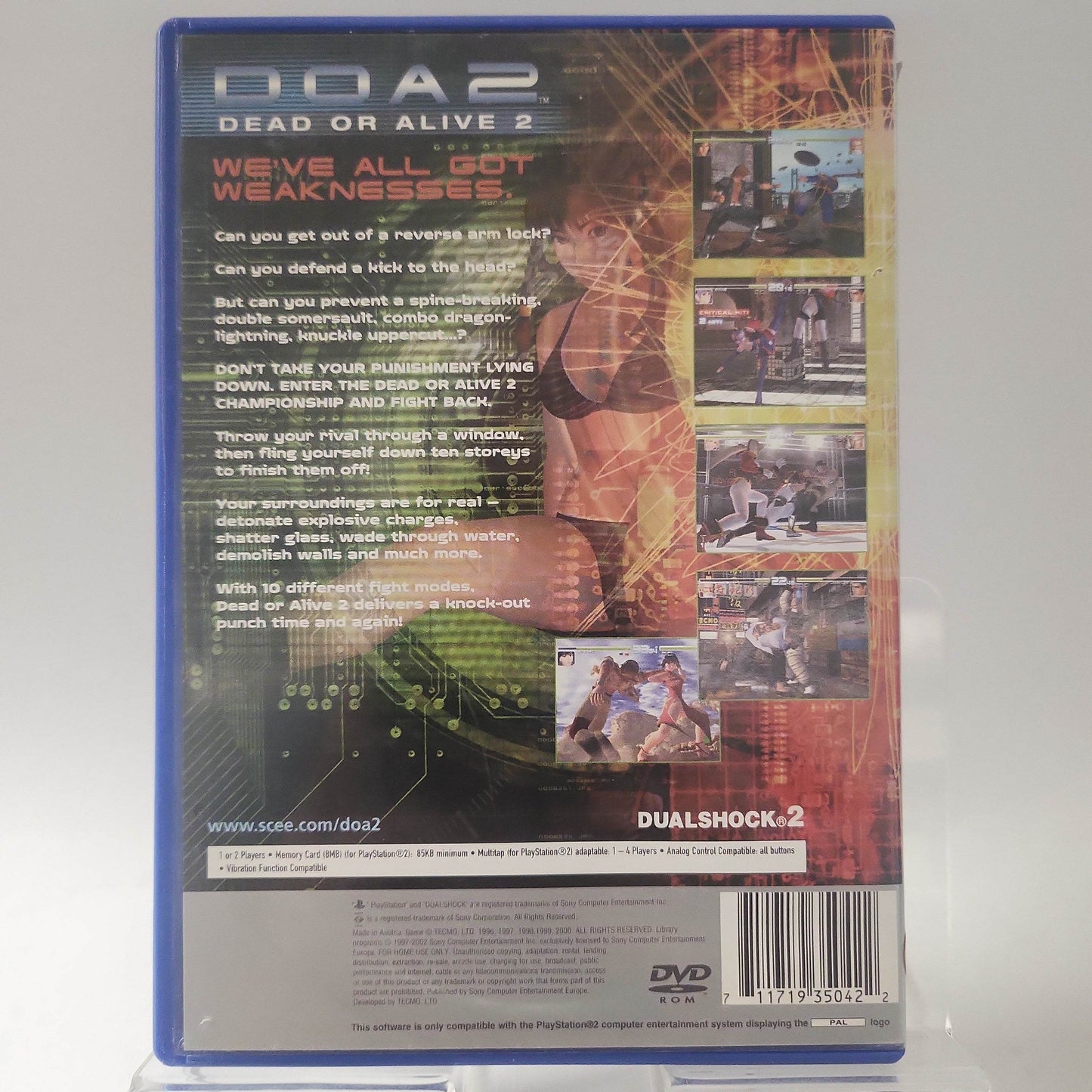 Dead or Alive 2 Platinum (No Book) PlayStation 2 - Feniks Gameshop