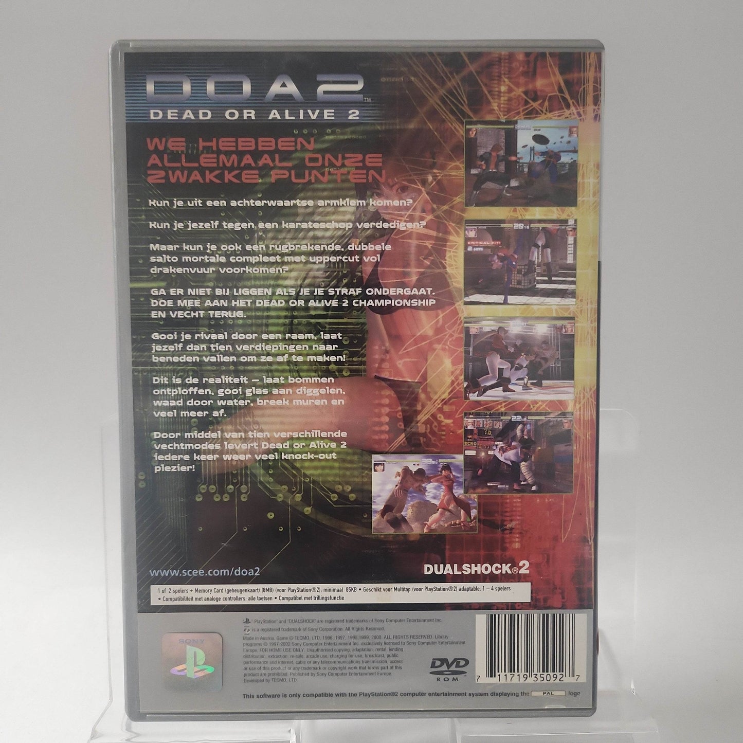 Dead or Alive 2 Platinum (No Book) PlayStation 2 - Feniks Gameshop